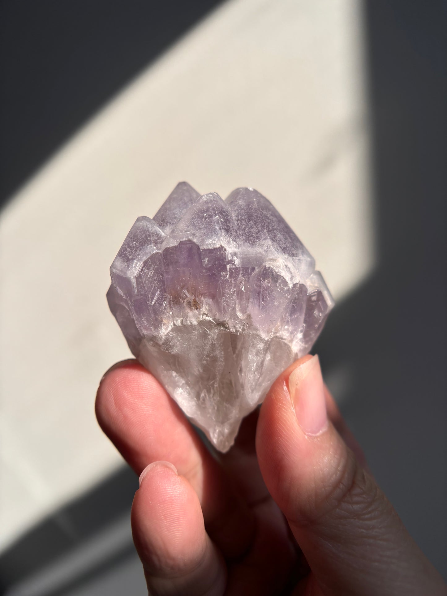 Raw Amethyst Lithium Root