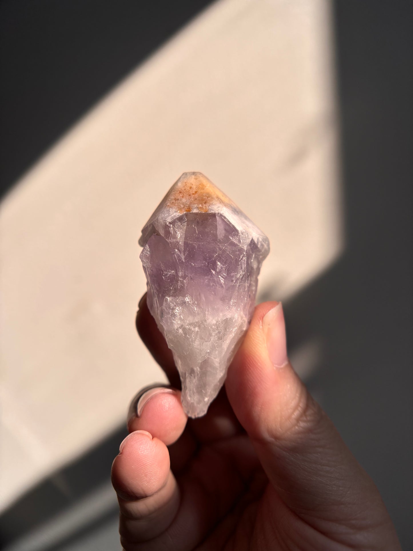 Raw Amethyst Lithium Root