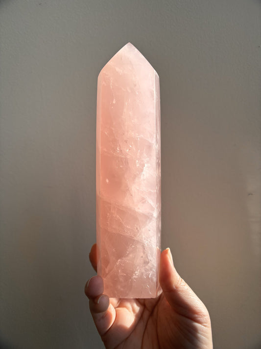 Rose Quartz Tower 788g