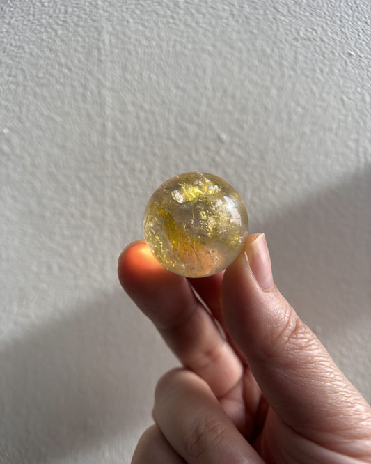 Rutilated Sphere 25g