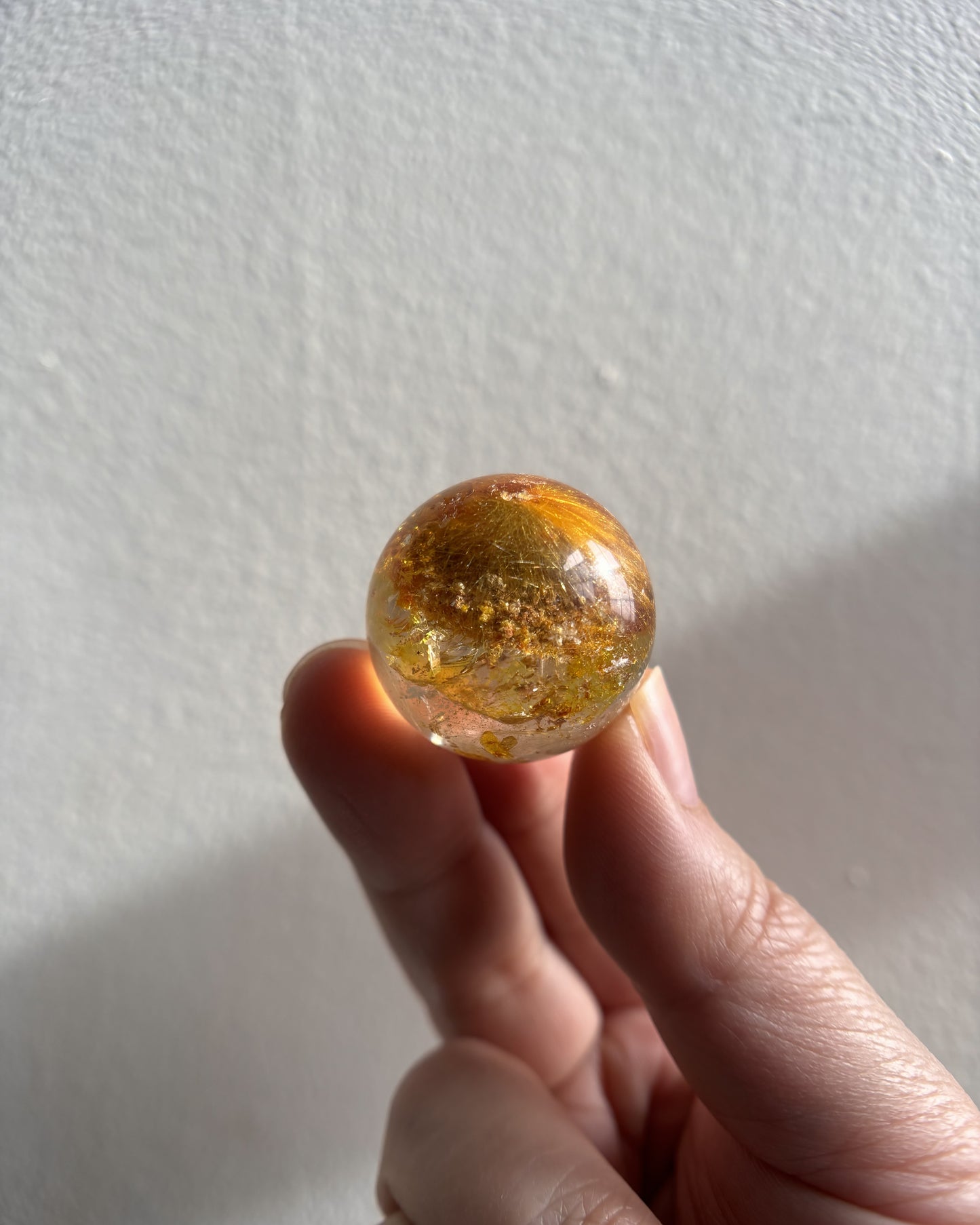Rutilated Sphere 27.1g