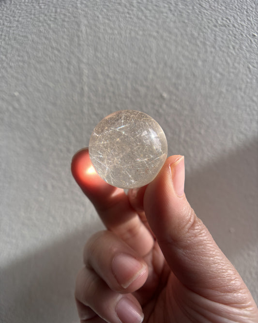 Rutilated Sphere 32g