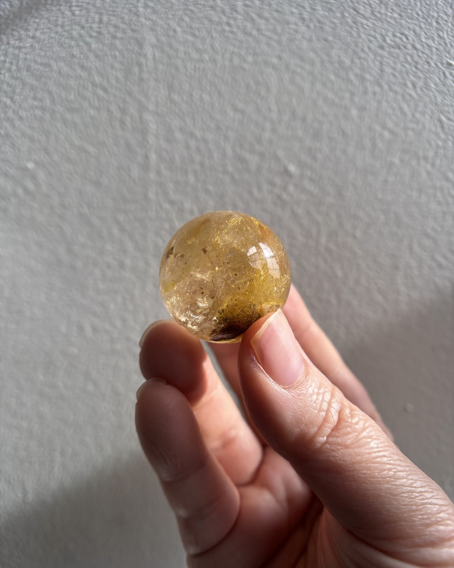 Rutilated Sphere 34.7g