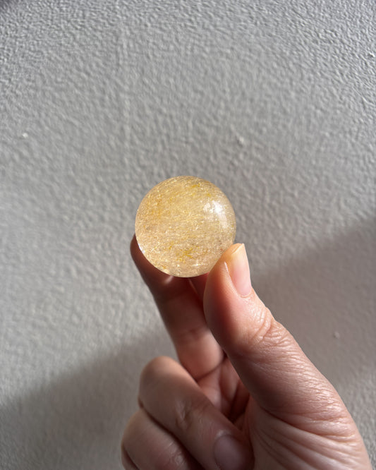 Rutilated Sphere 35.5g