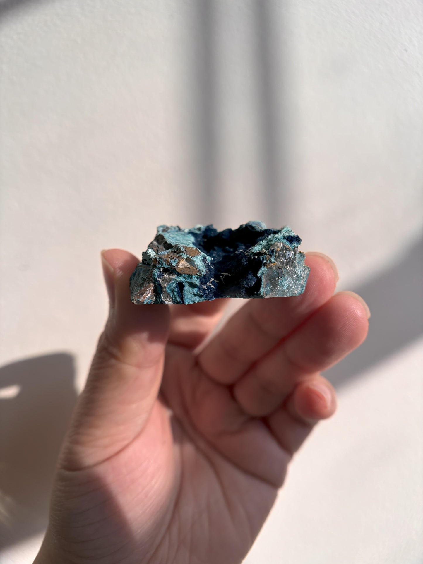 Velvety Dark Blue Shattuckite 31g