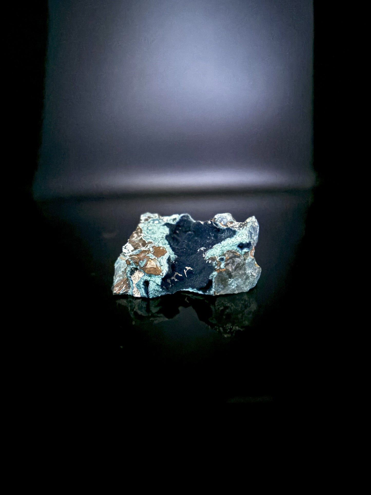 Velvety Dark Blue Shattuckite 31g