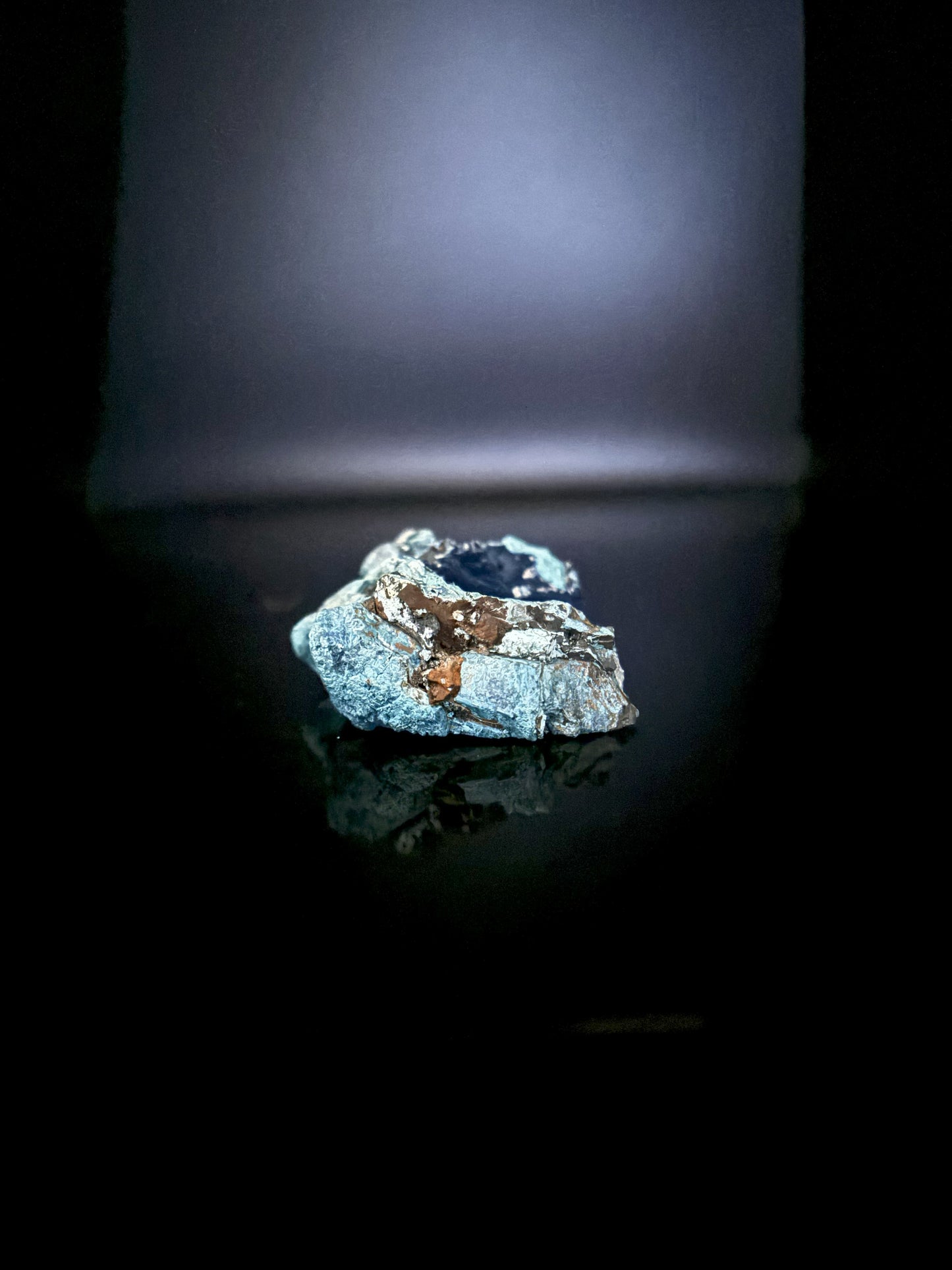 Velvety Dark Blue Shattuckite 31g