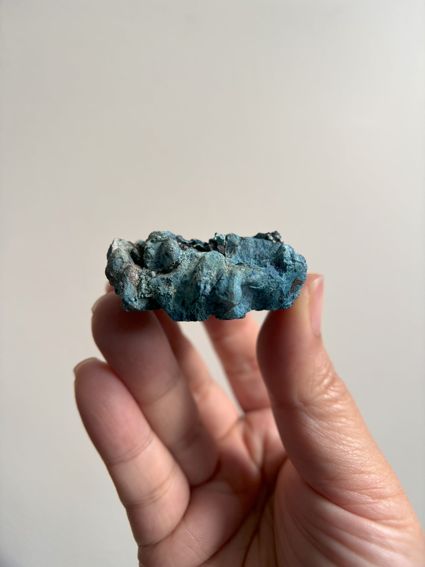 Velvety Dark Blue Shattuckite 31g