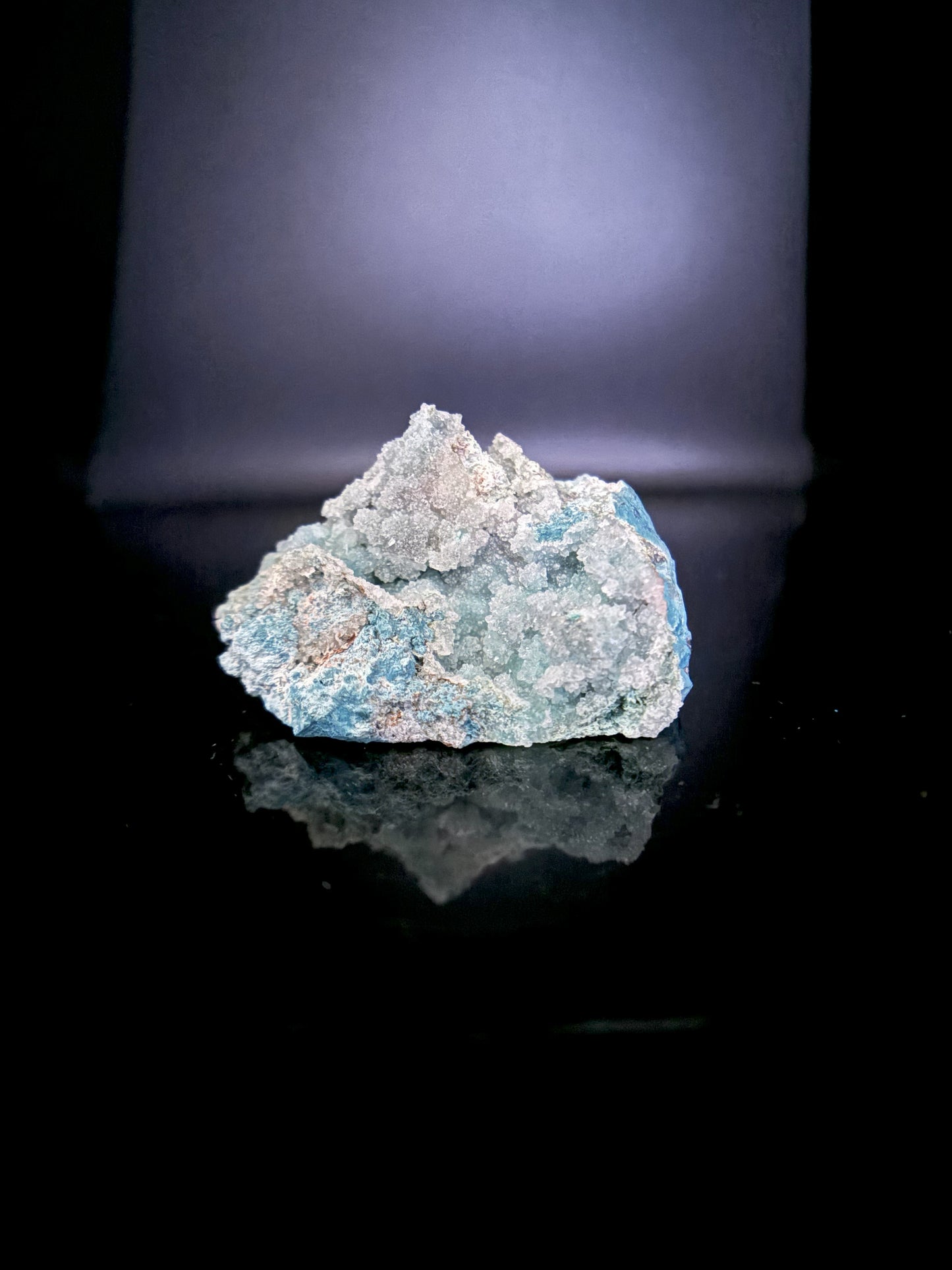 Druzy Shattuckite and Quartz 51g