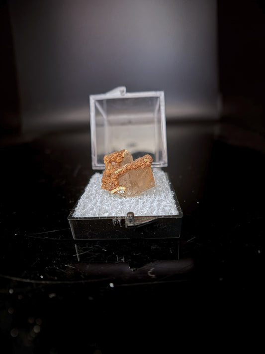 Siderite on Calcite Specimen