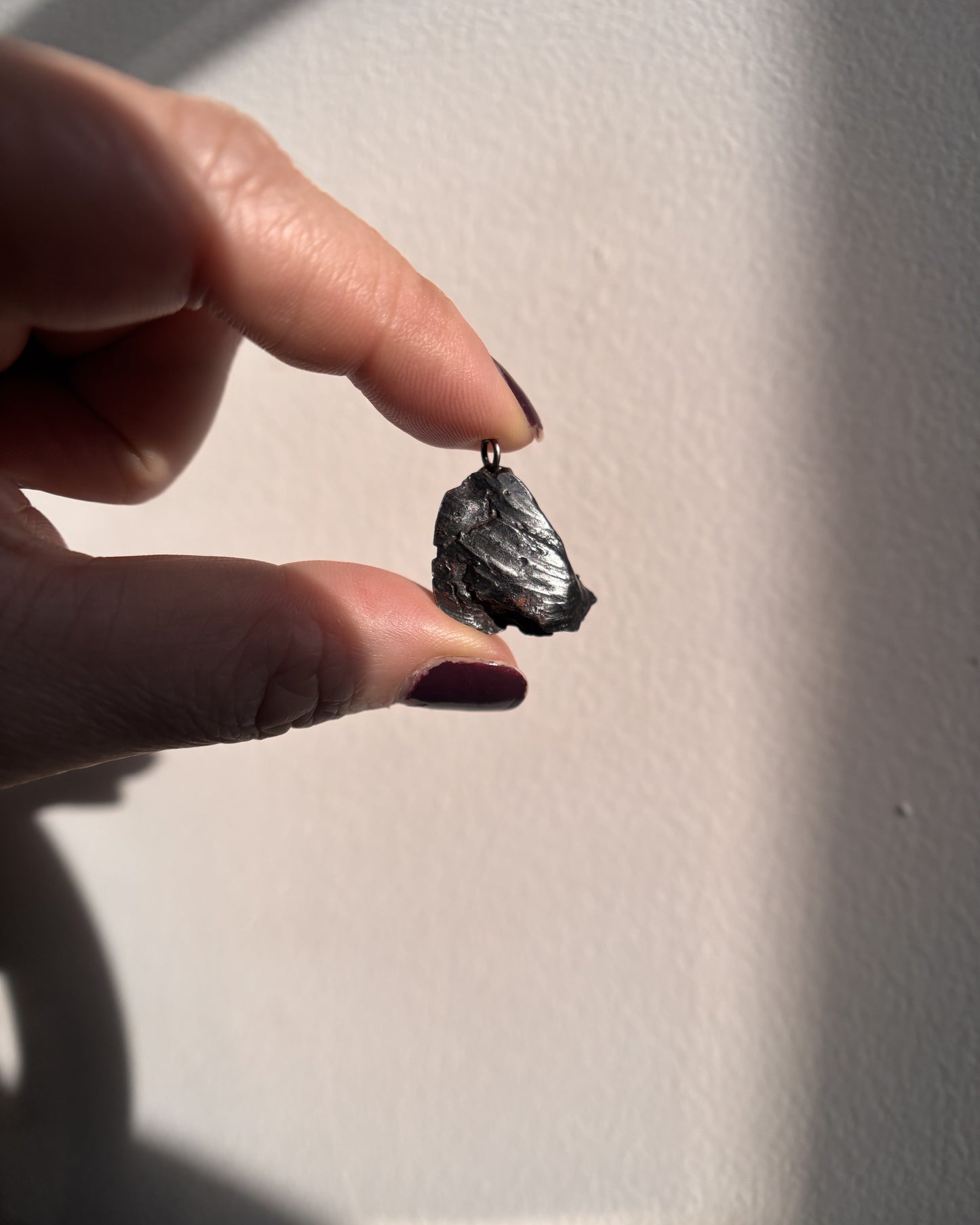Sikhote-Alin Meteorite Pendant 8.8g
