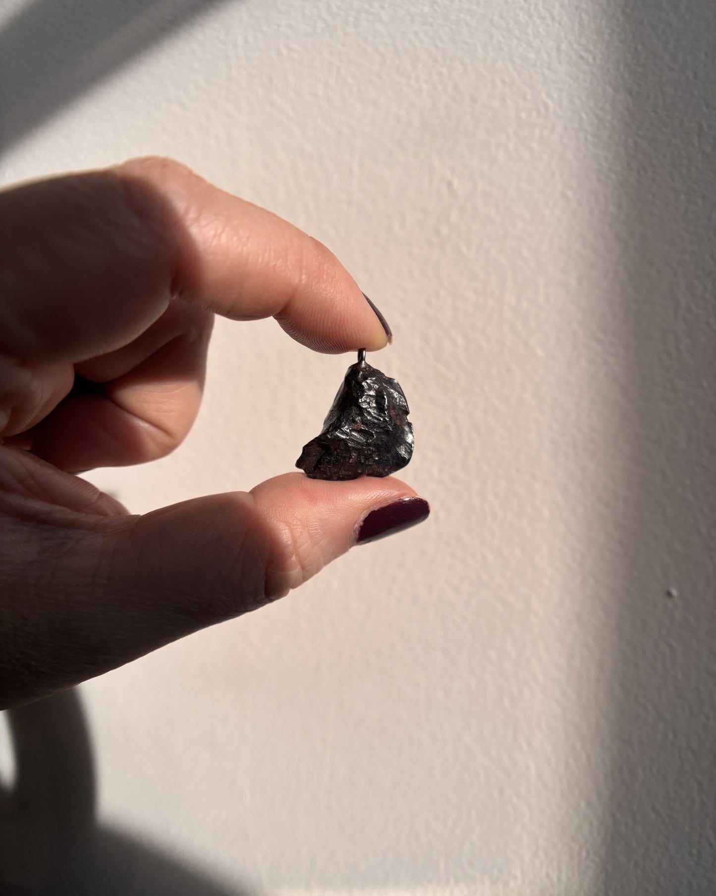 Sikhote-Alin Meteorite Pendant 8.8g
