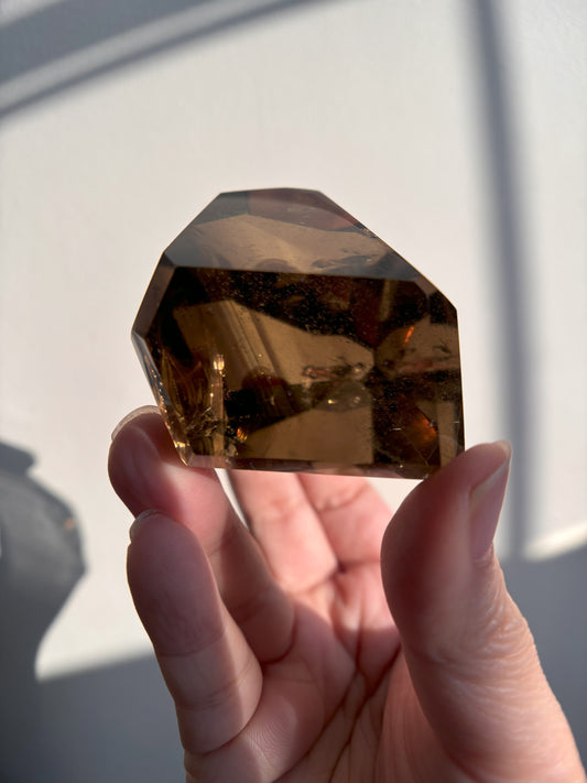 Gemmy Smoky Quartz Freeform 175g