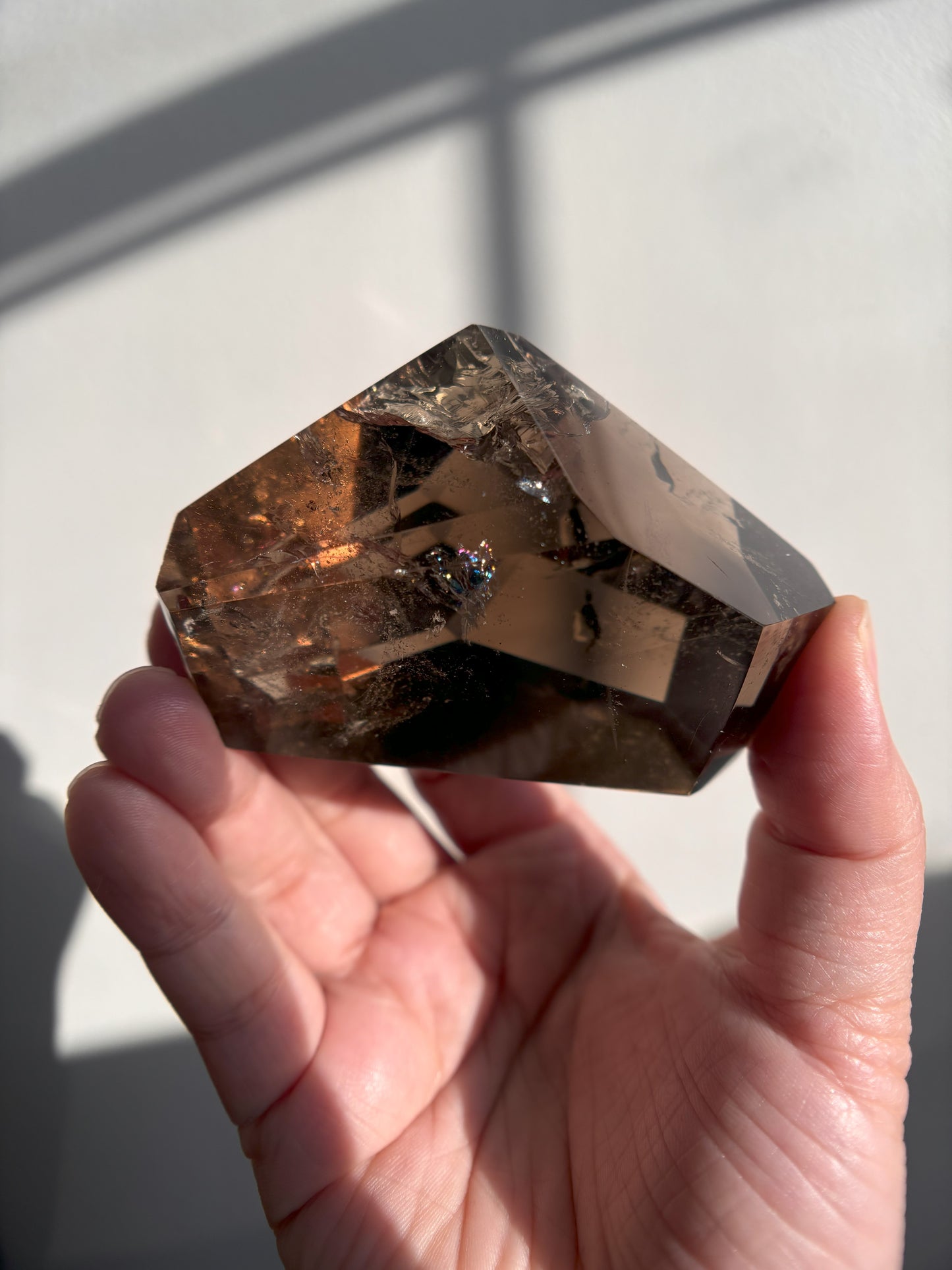 Gemmy Smoky Quartz Freeform 189g