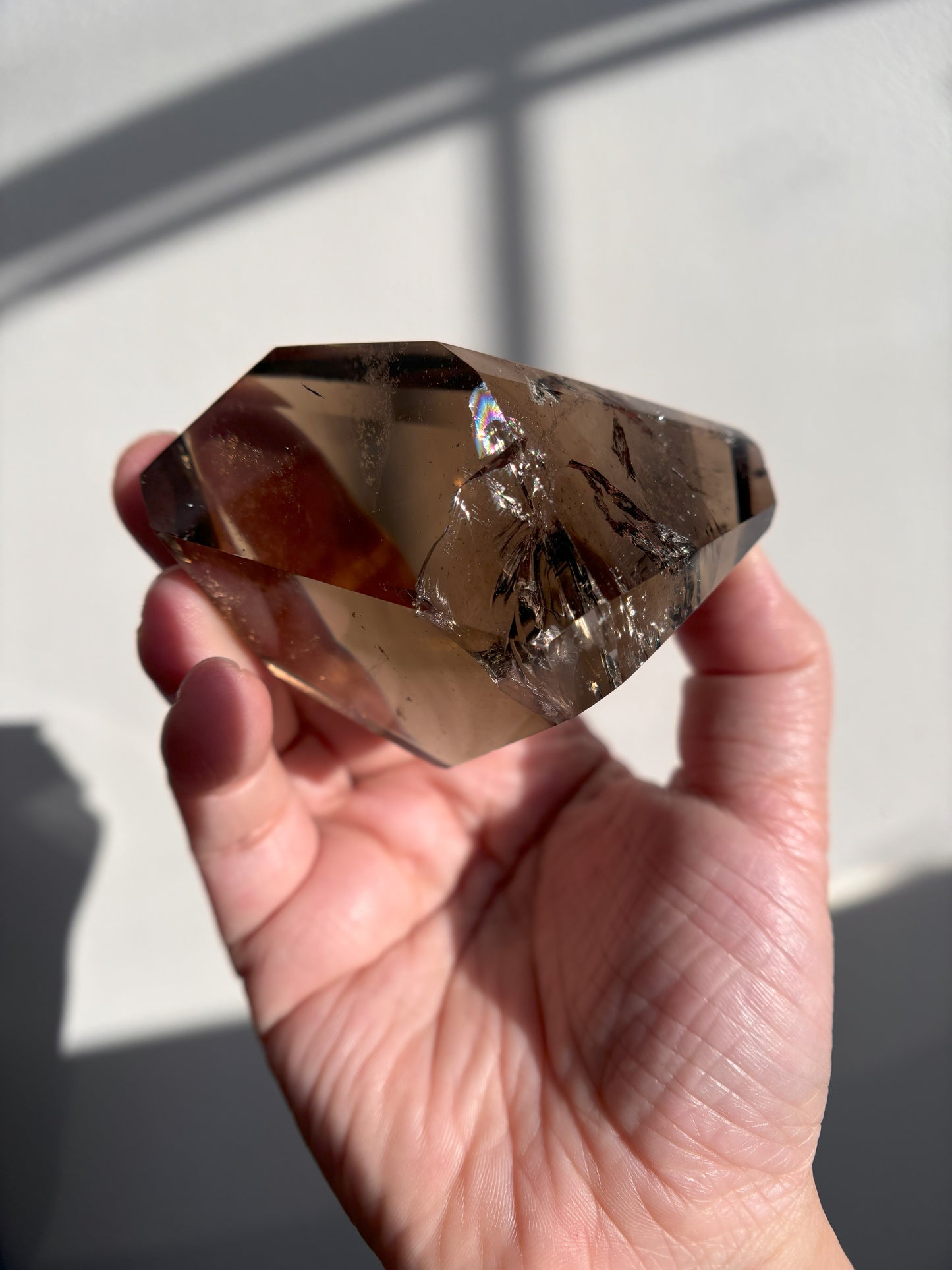 Gemmy Smoky Quartz Freeform 189g