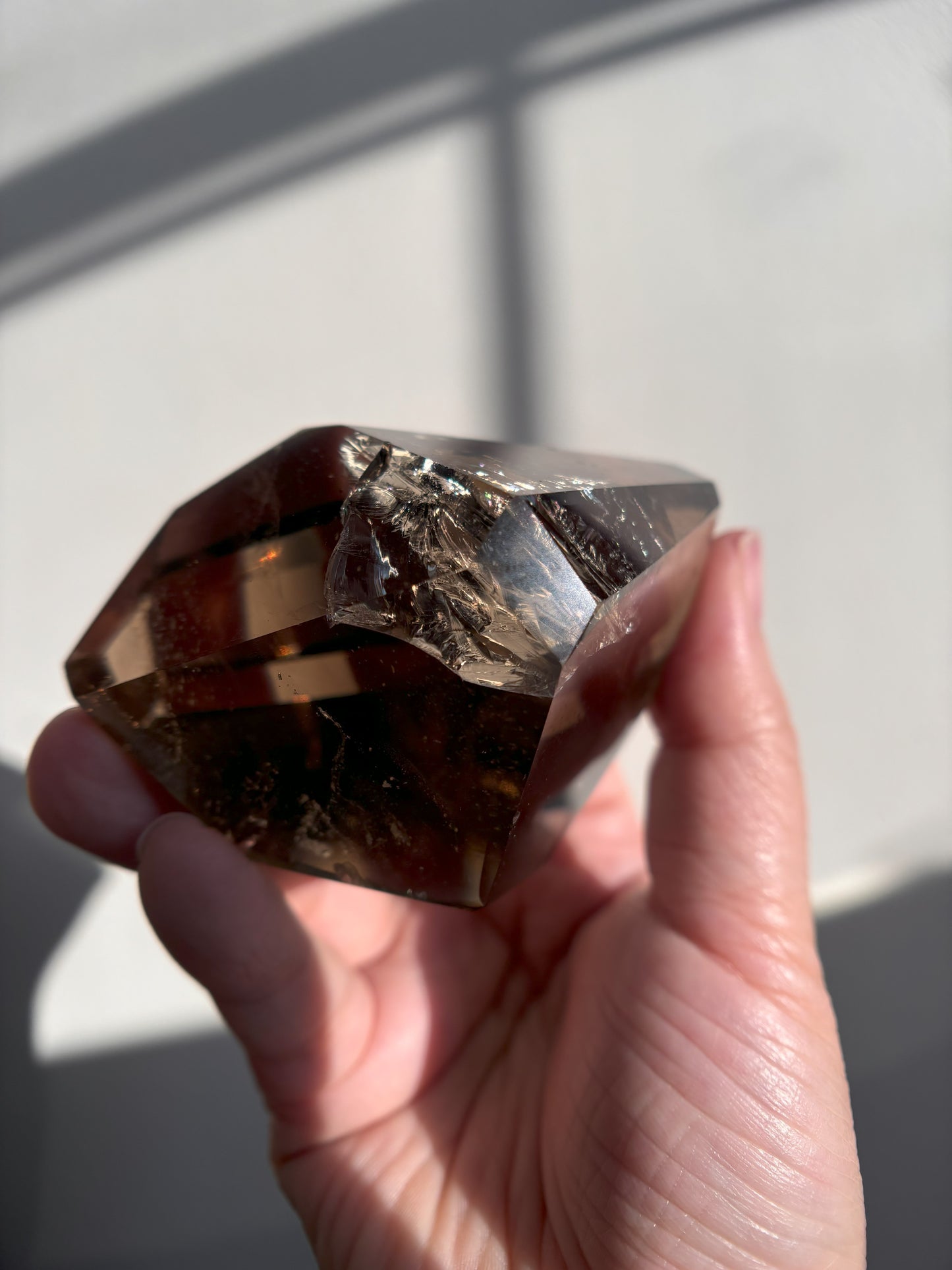 Gemmy Smoky Quartz Freeform 189g