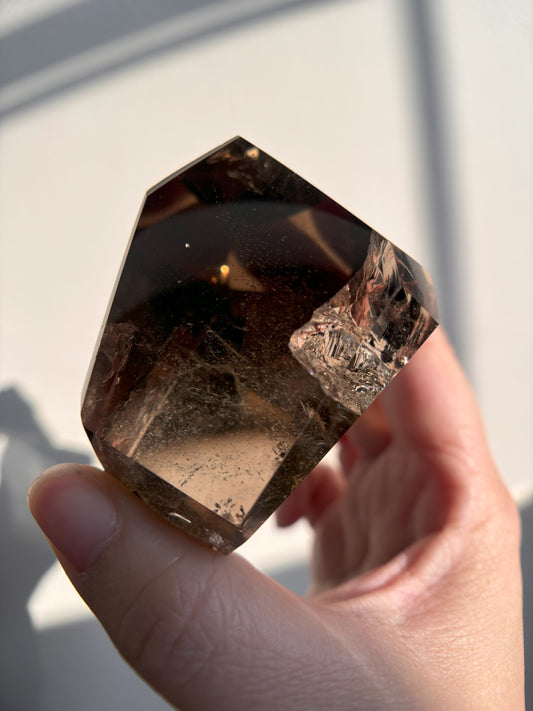 Gemmy Smoky Quartz Freeform 189g