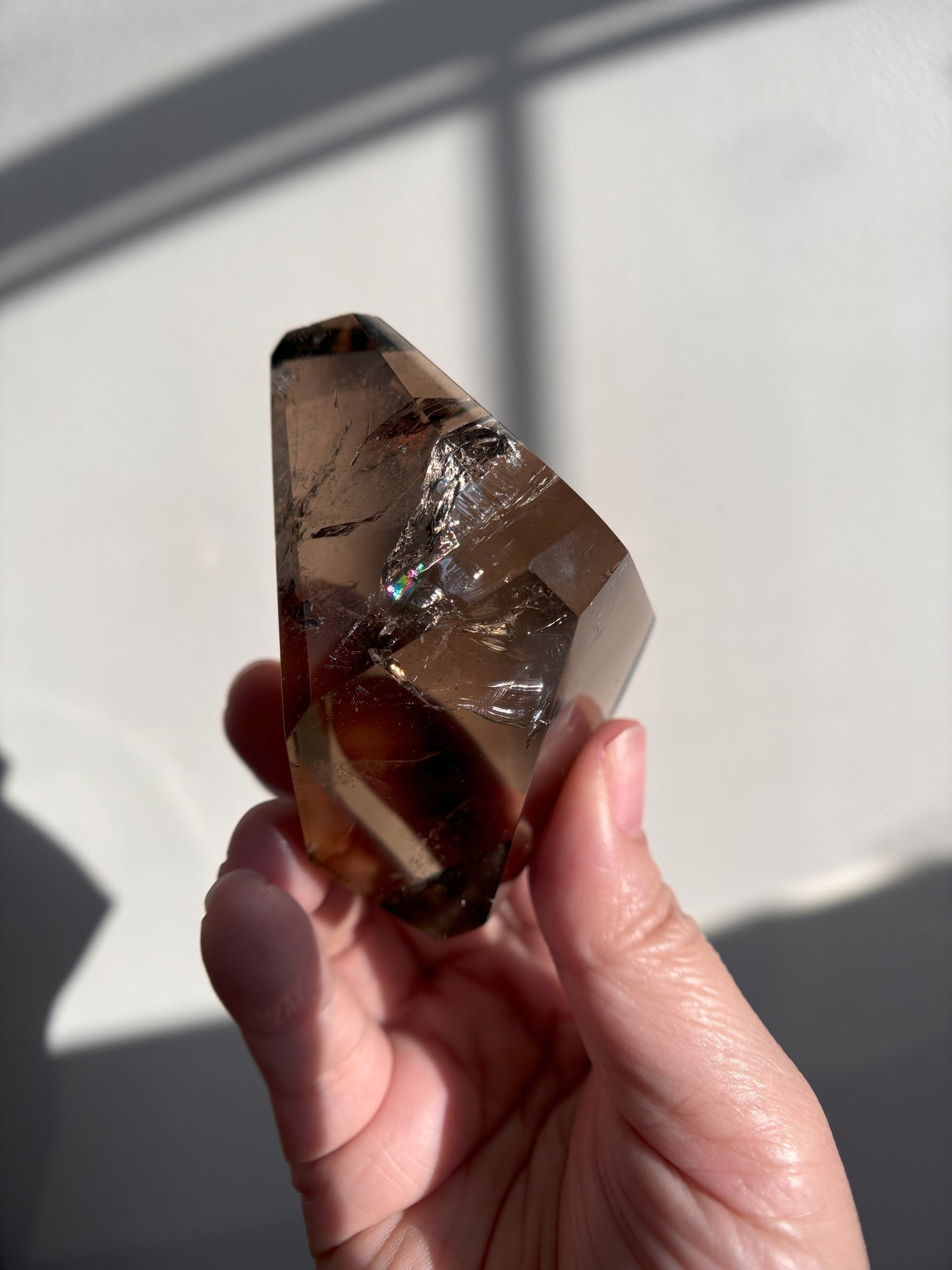 Gemmy Smoky Quartz Freeform 189g