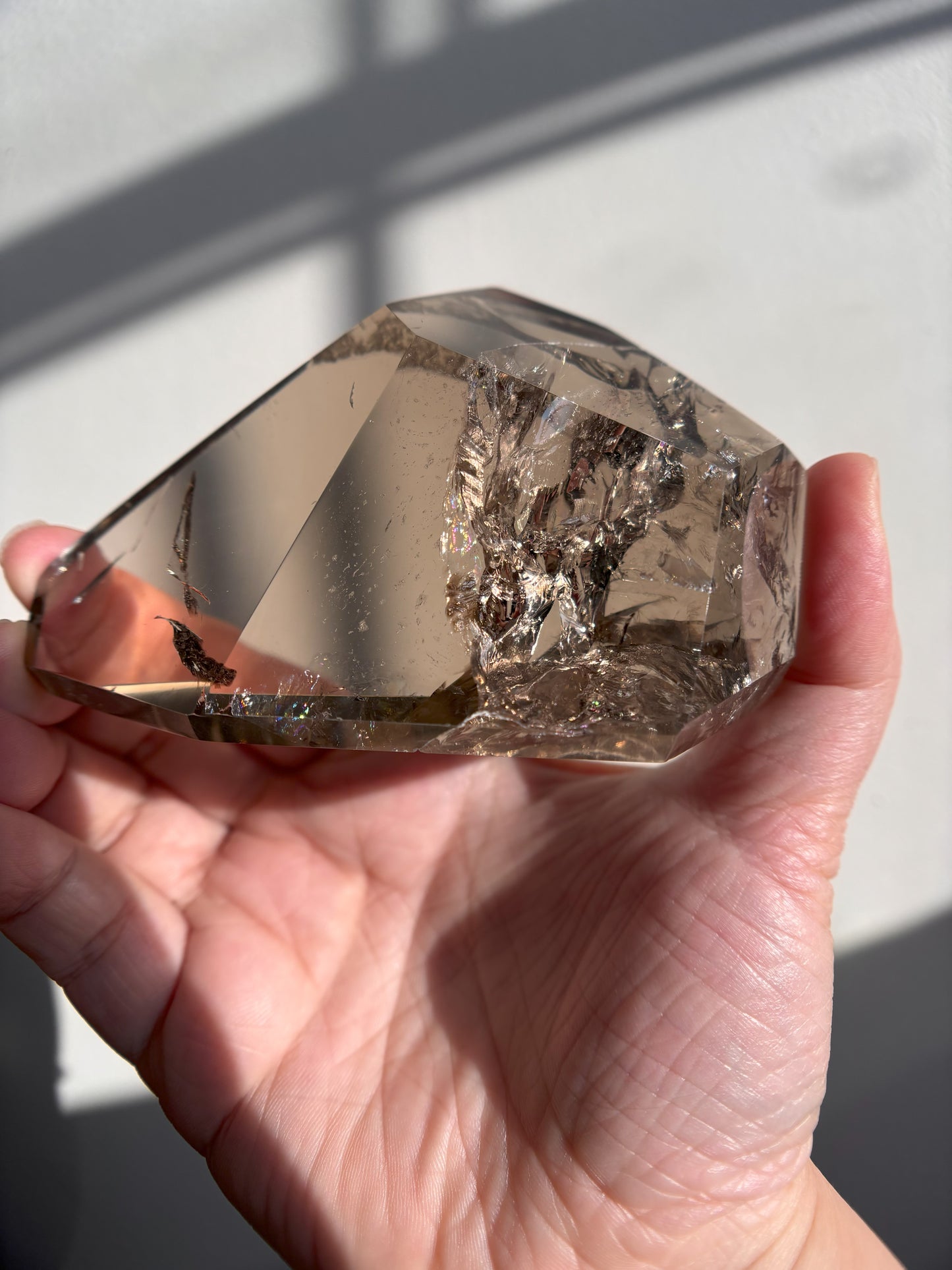 Gemmy Smoky Quartz Freeform 248g