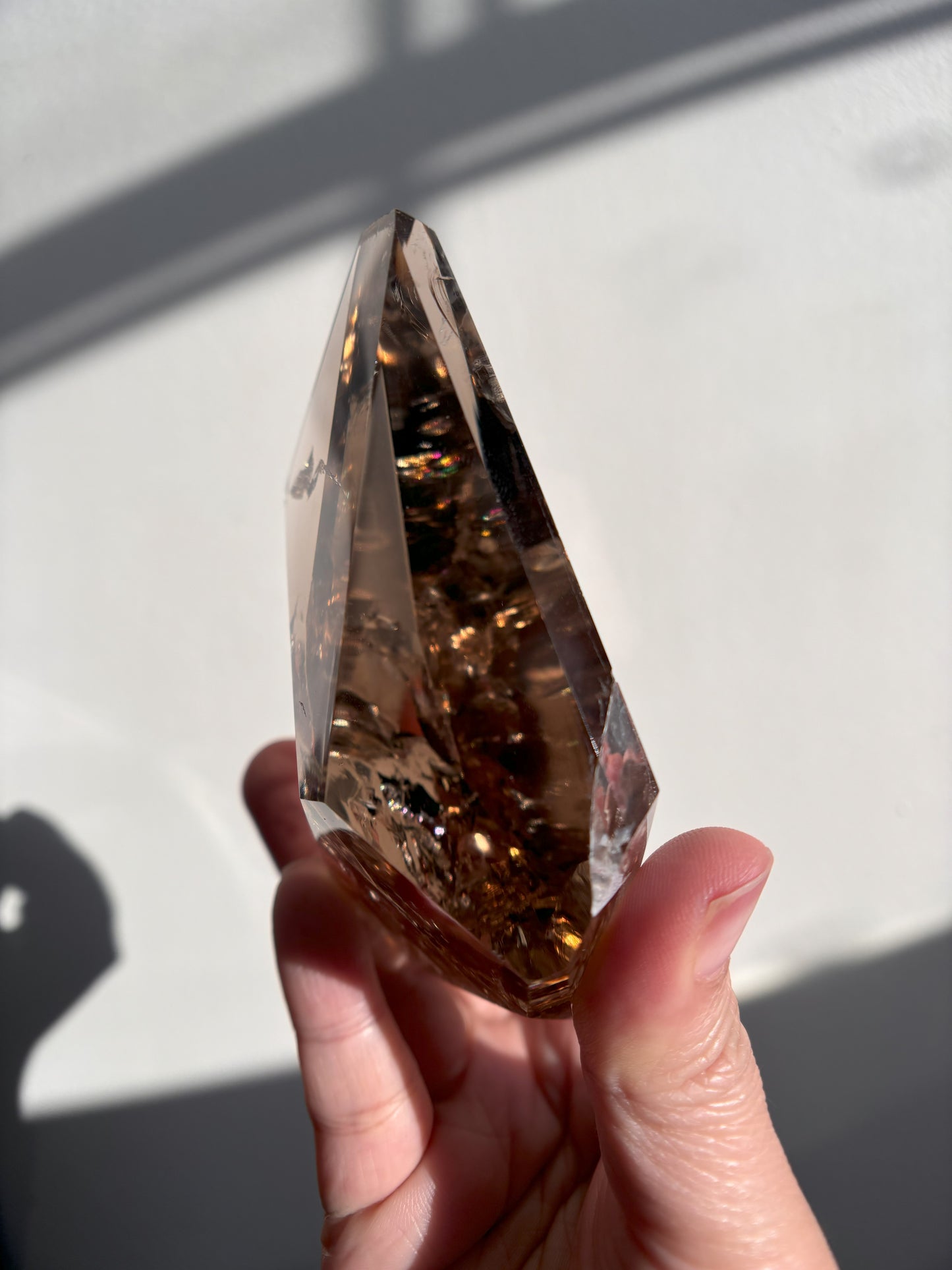 Gemmy Smoky Quartz Freeform 248g