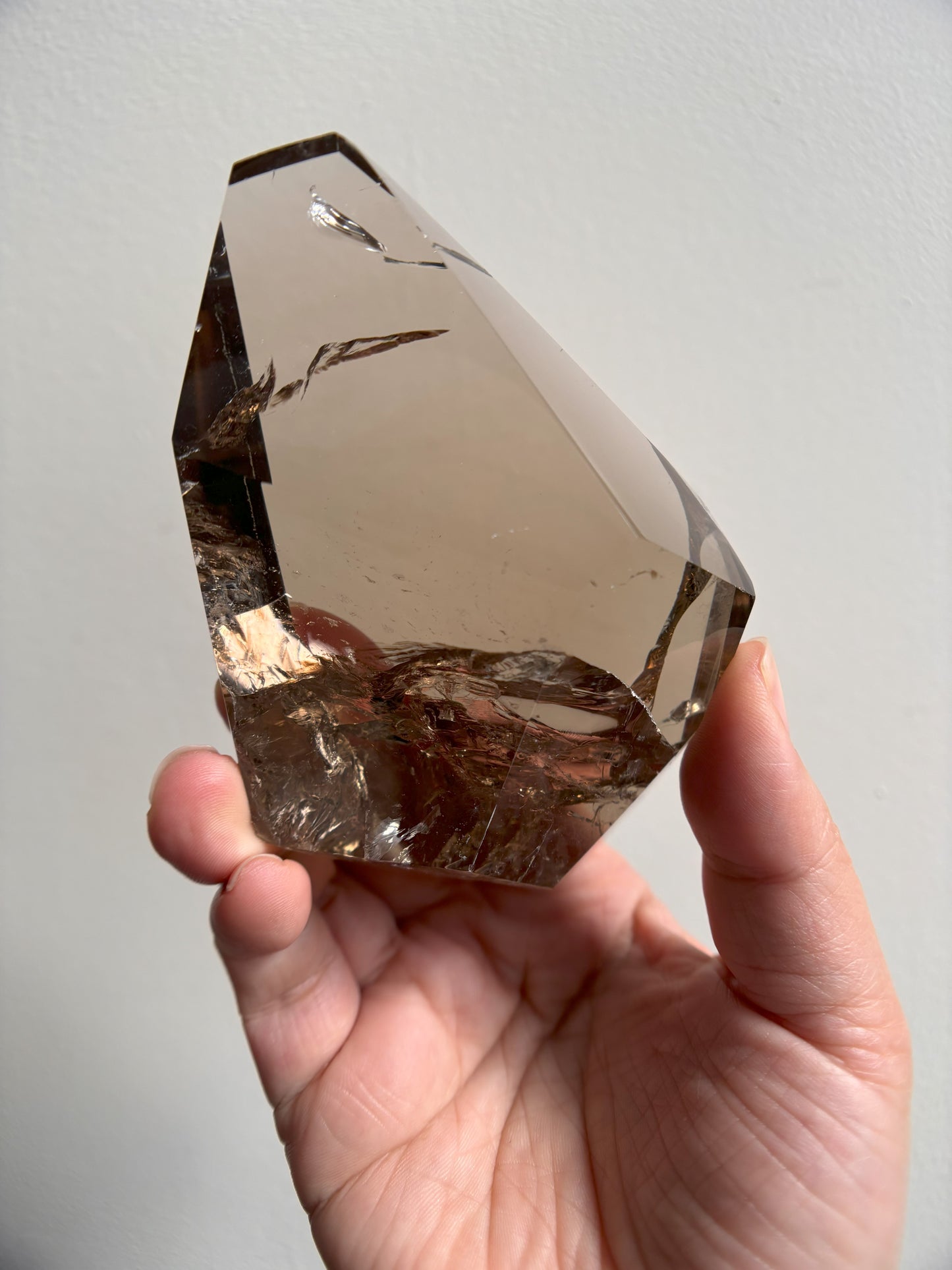 Gemmy Smoky Quartz Freeform 248g