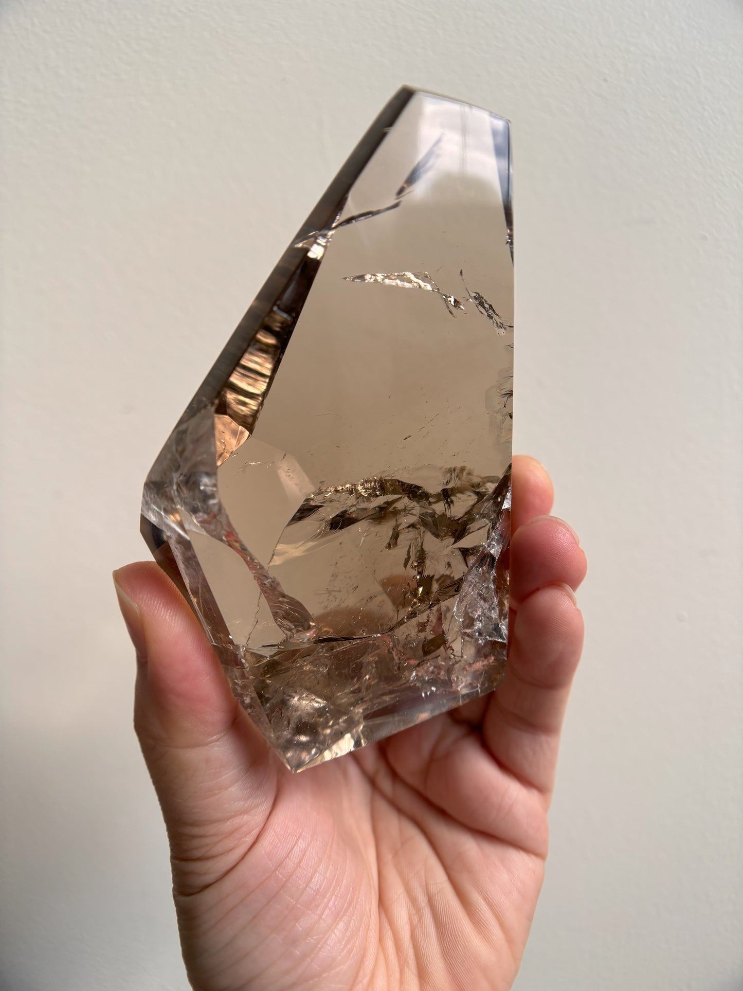 Gemmy Smoky Quartz Freeform 248g