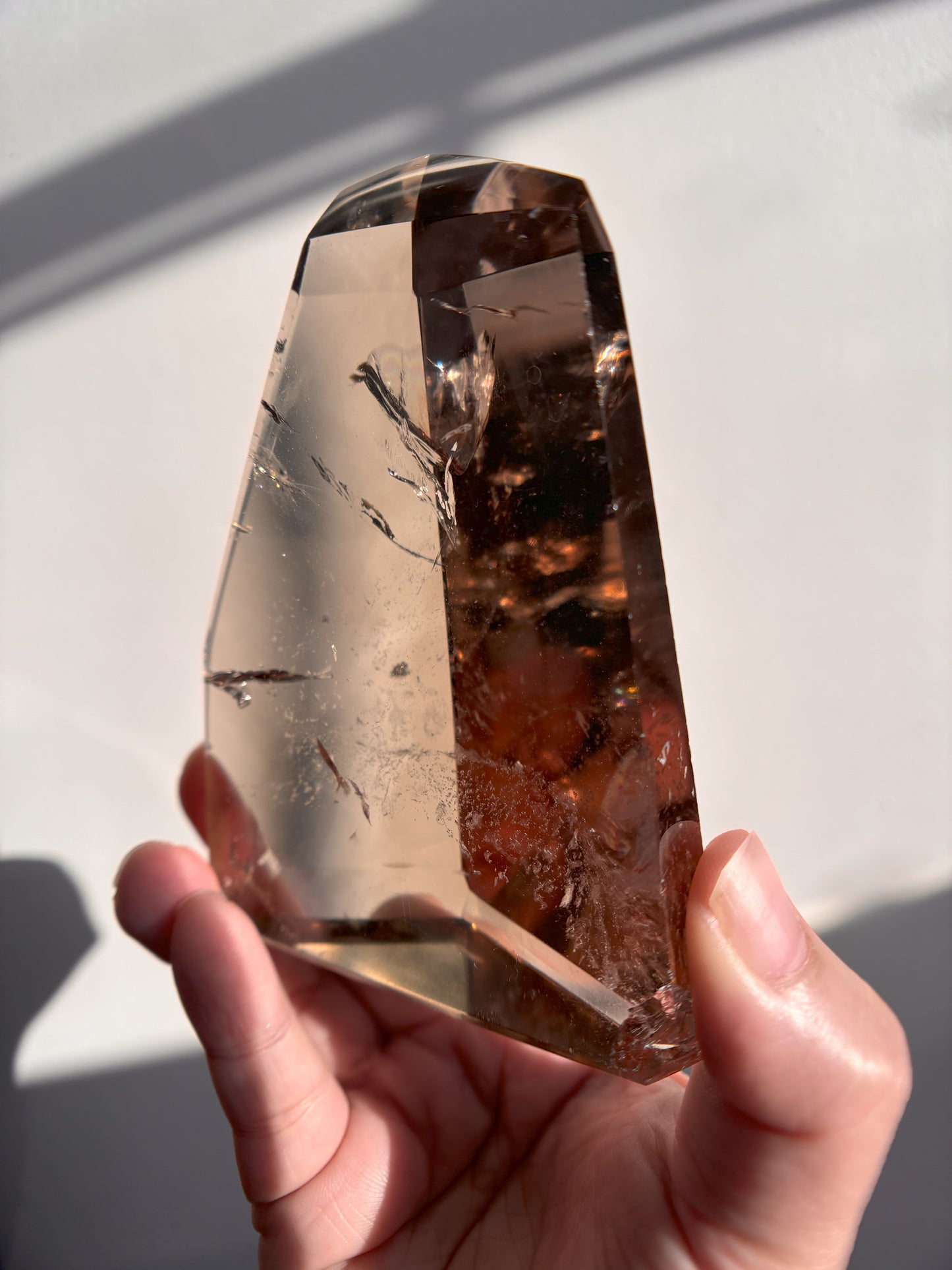 Gemmy Smoky Quartz Freeform 253g