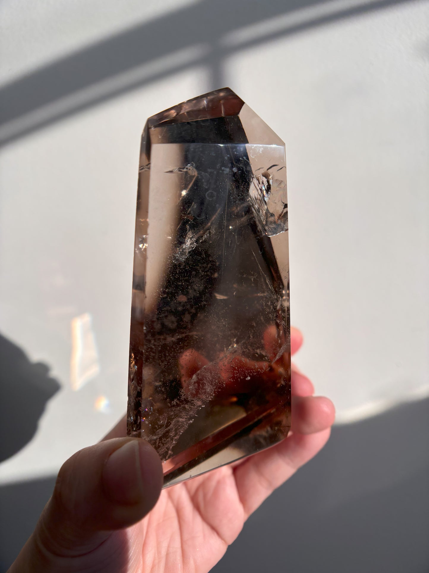 Gemmy Smoky Quartz Freeform 253g