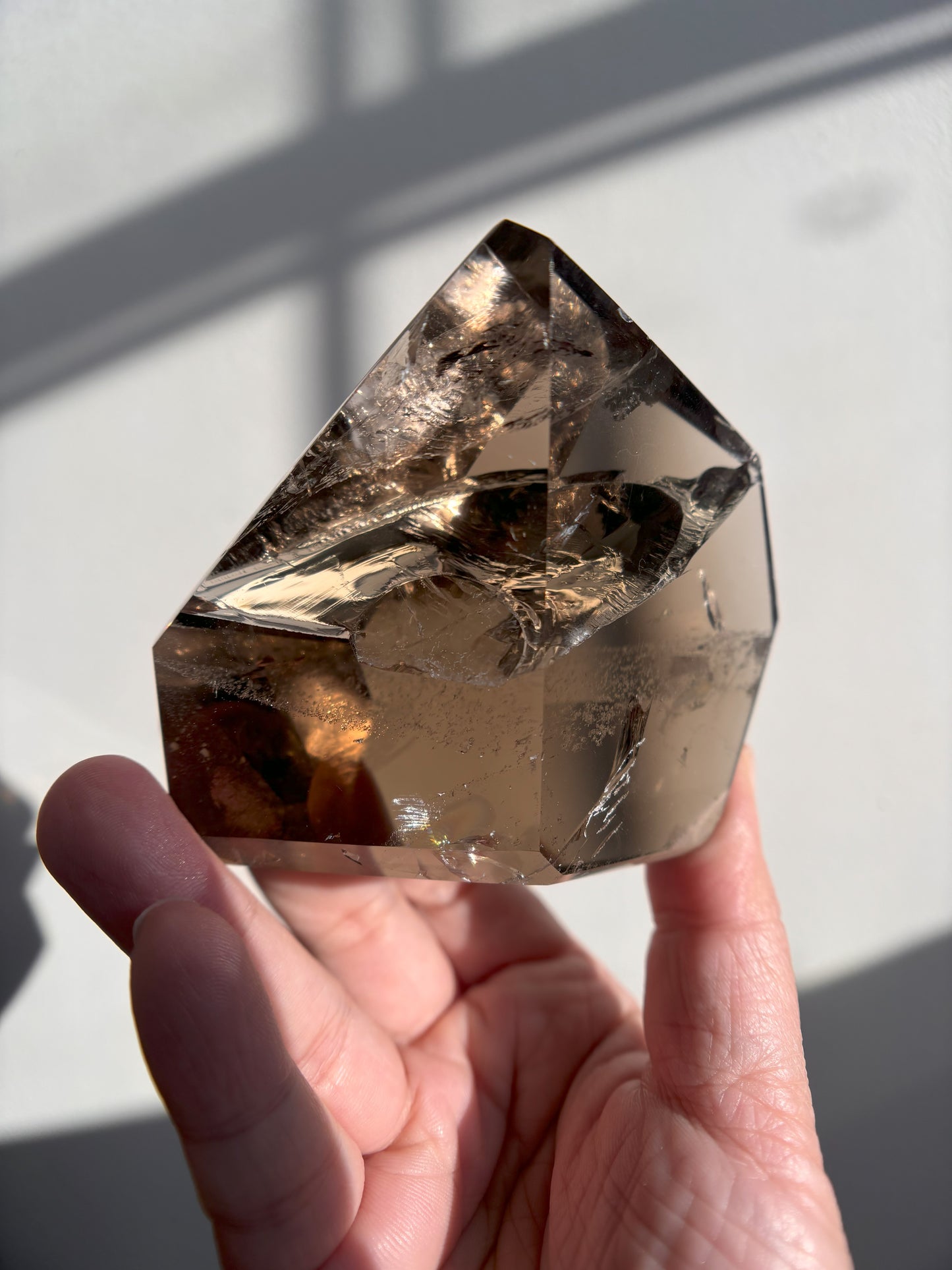 Gemmy Smoky Quartz Freeform 289g