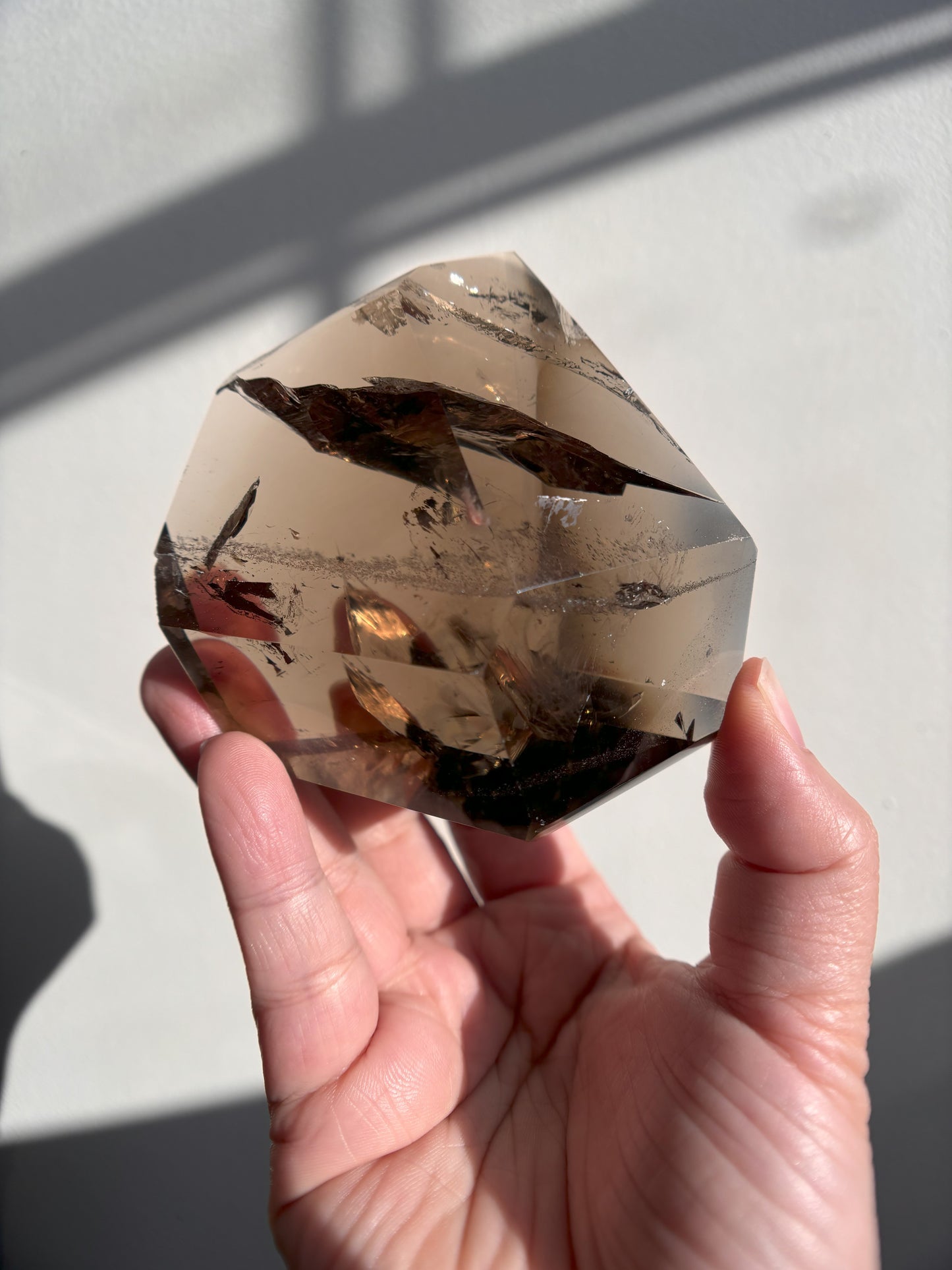 Gemmy Smoky Quartz Freeform 289g