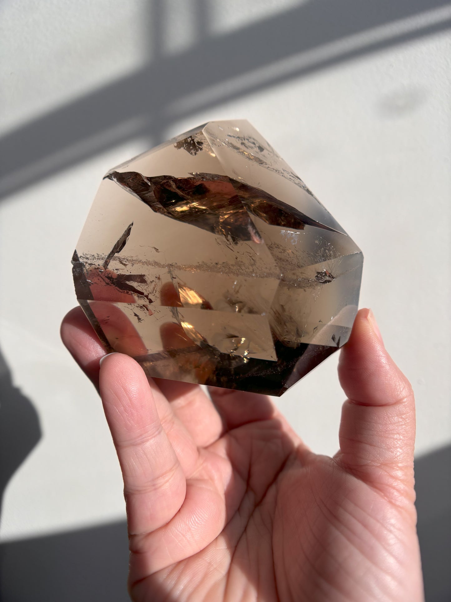 Gemmy Smoky Quartz Freeform 289g