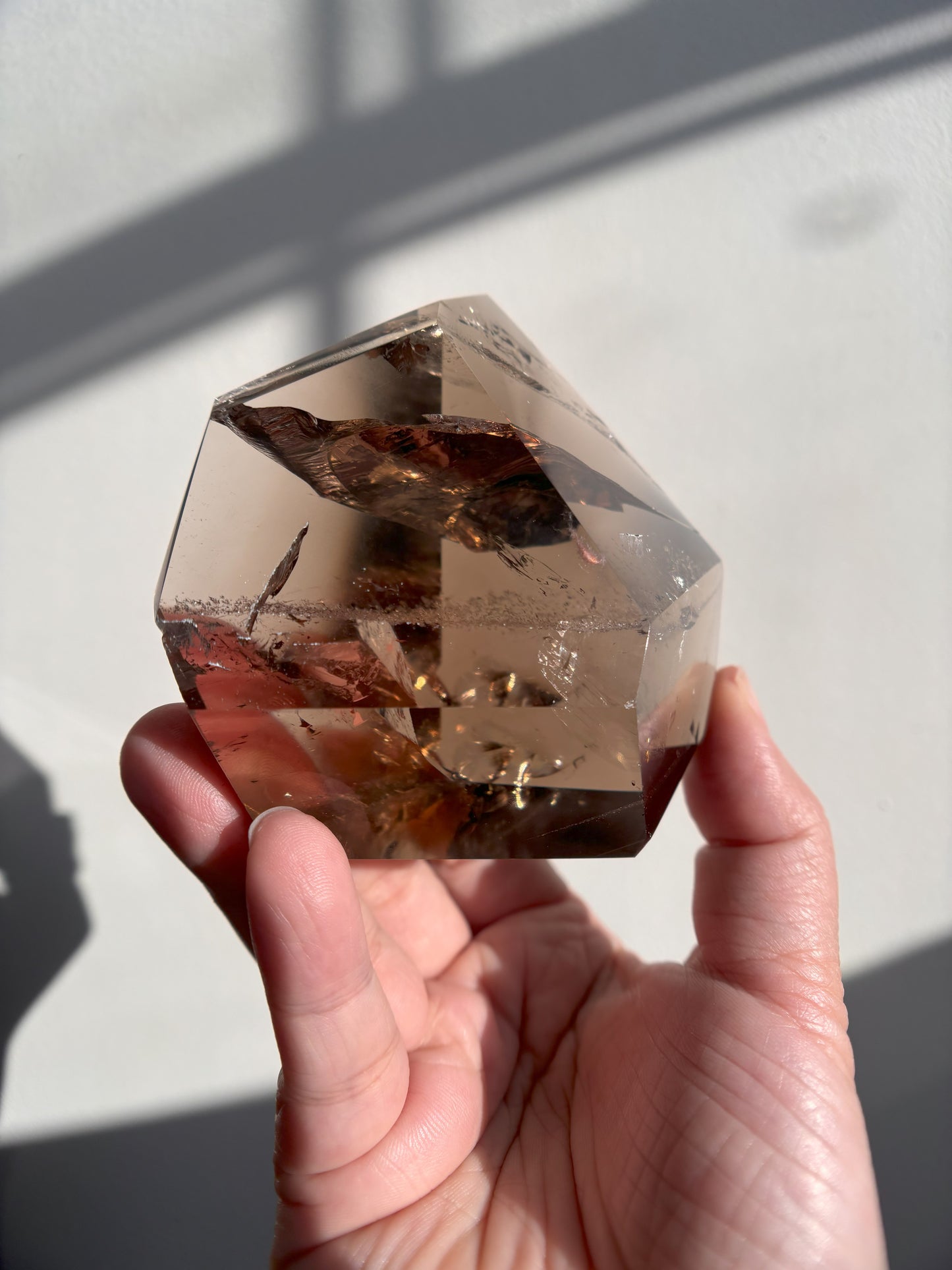 Gemmy Smoky Quartz Freeform 289g