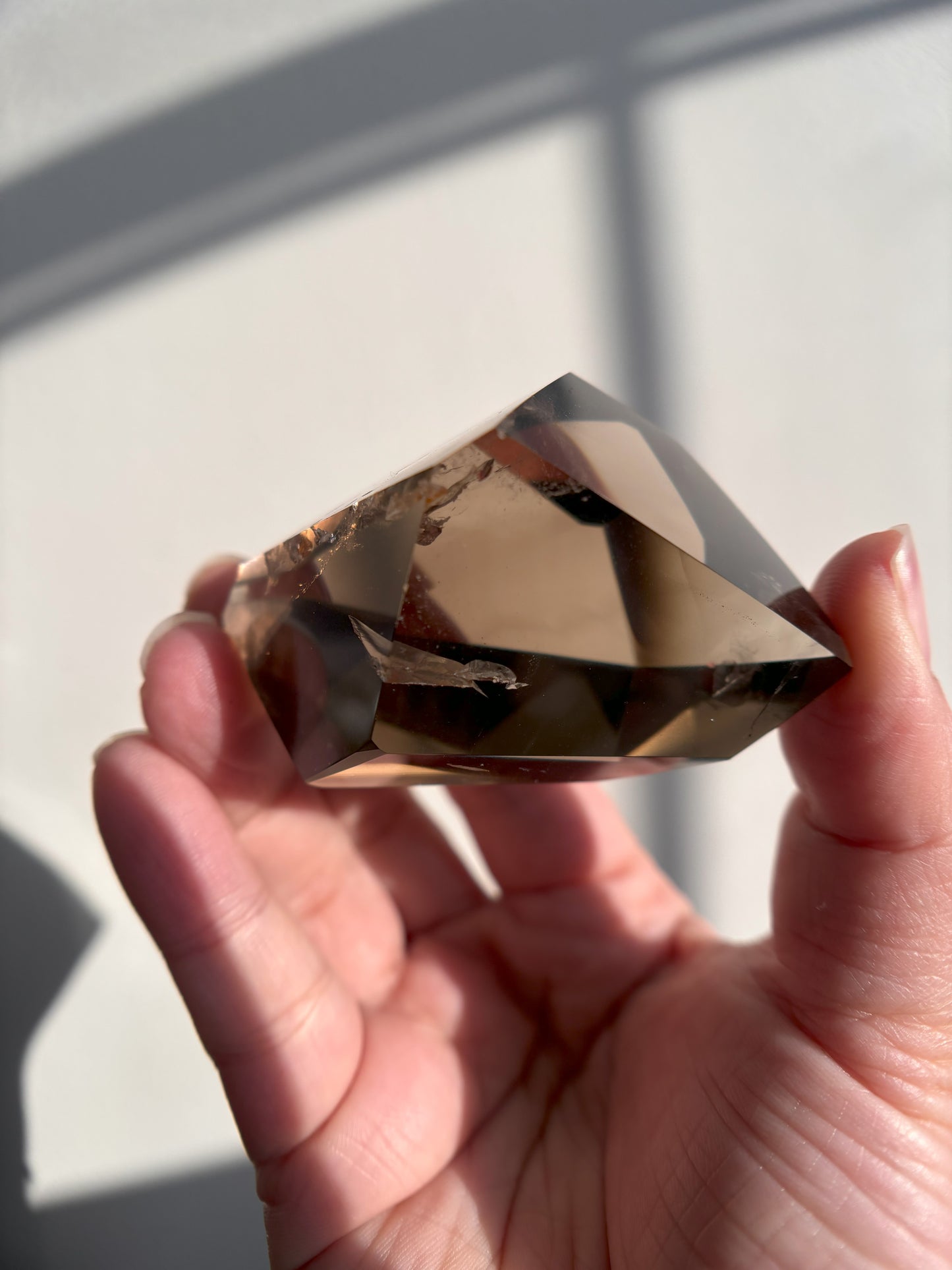 Gemmy Smoky Quartz Freeform 95g