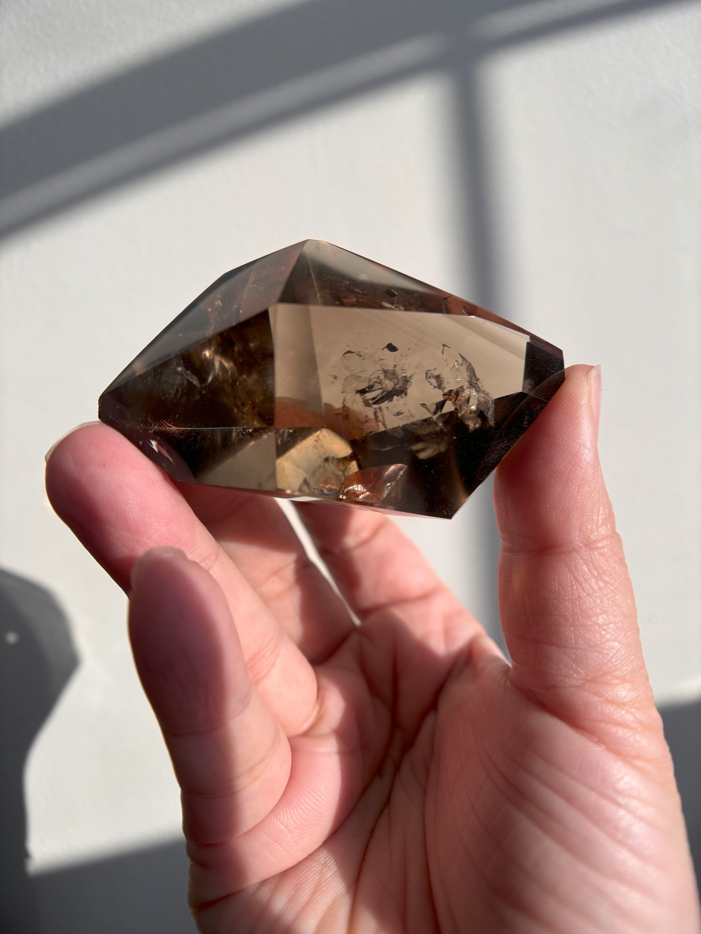 Gemmy Smoky Quartz Freeform 95g