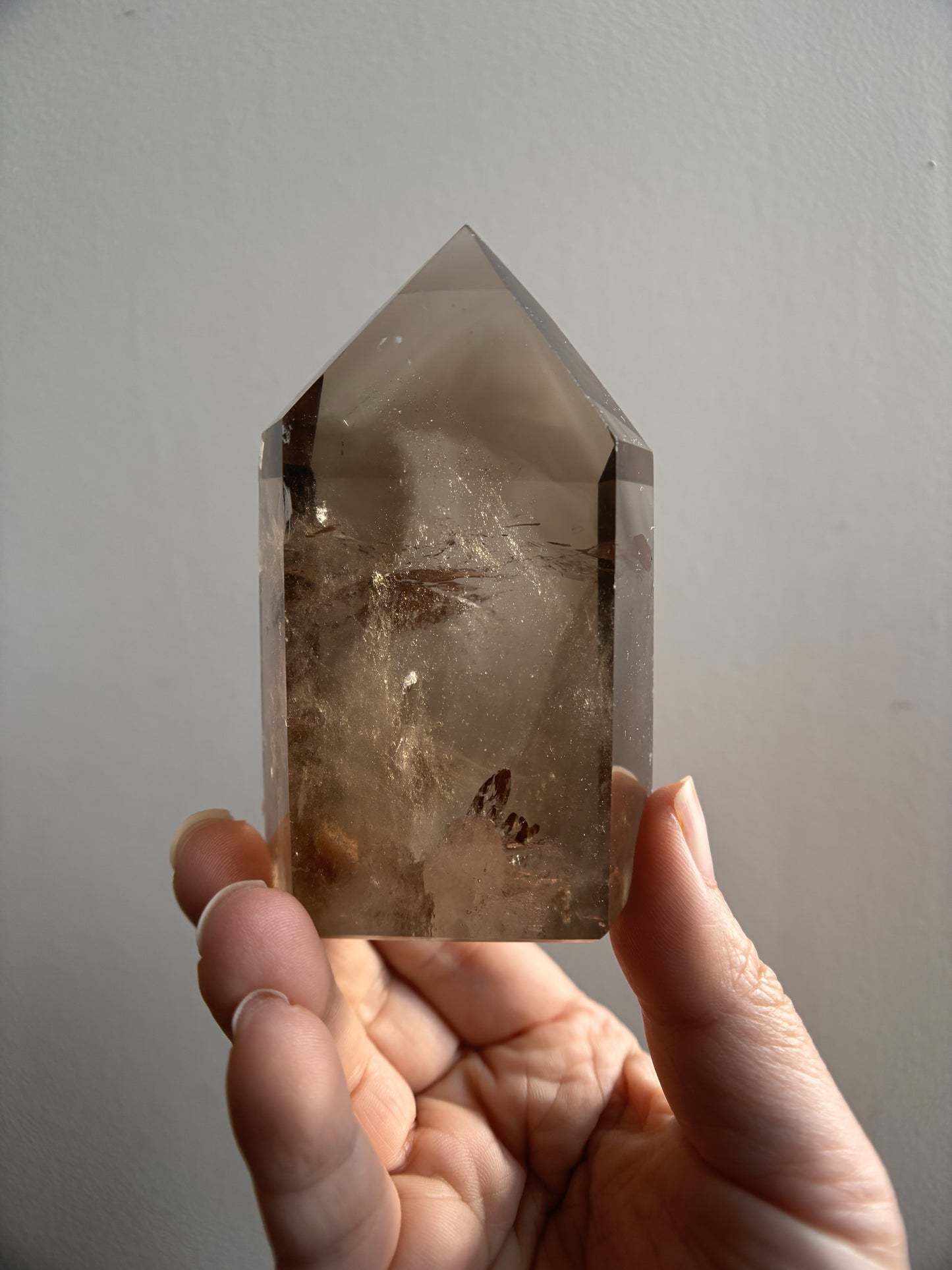 Brazilian Tocantins Smoky Quartz Tower 258g