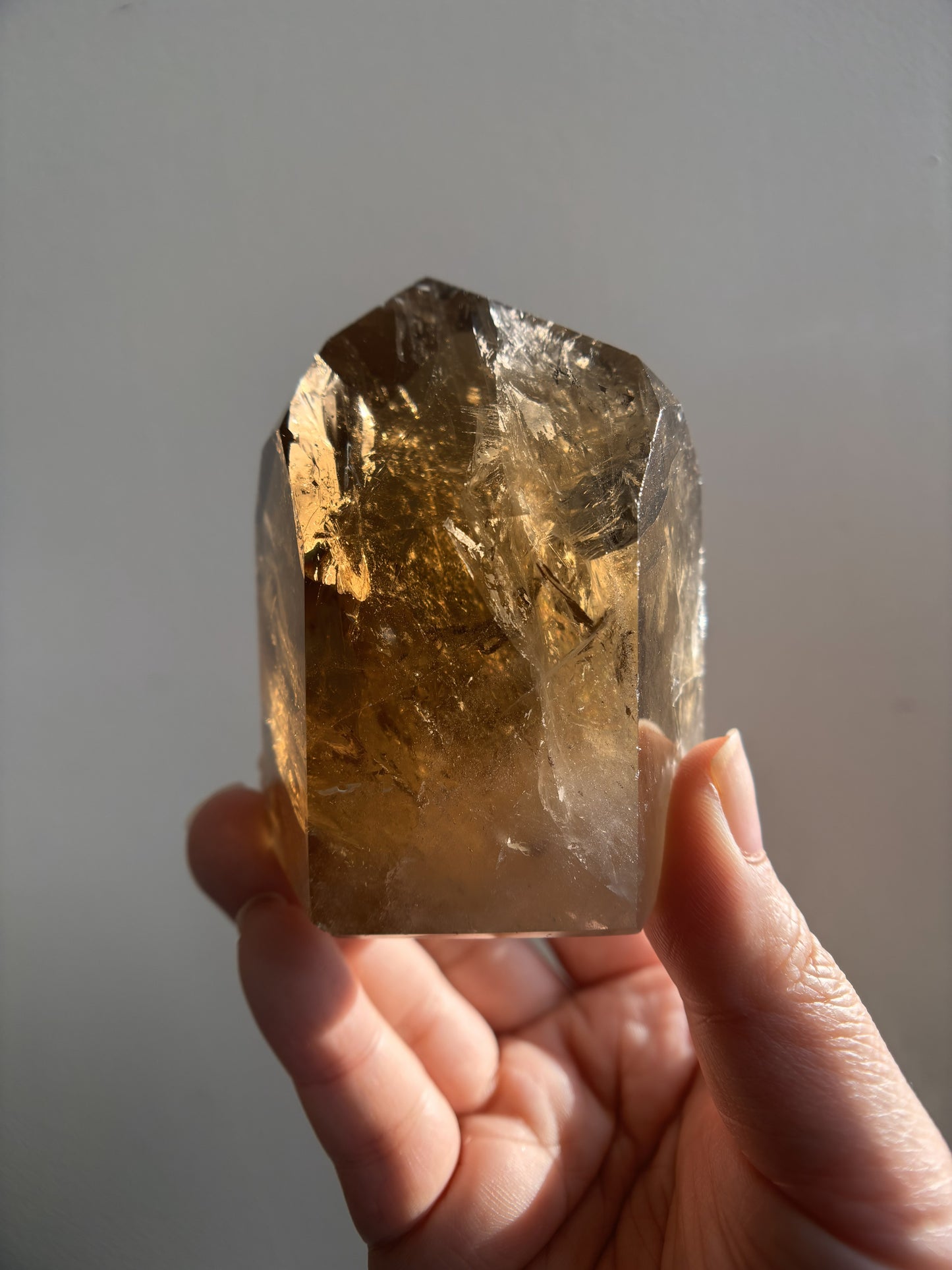 Brazilian Tocantins Smoky Quartz Tower 307g