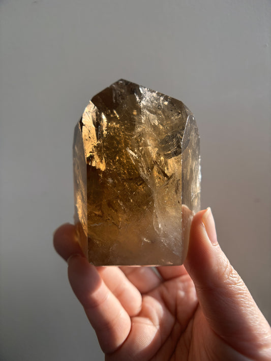 Brazilian Tocantins Smoky Quartz Tower 307g