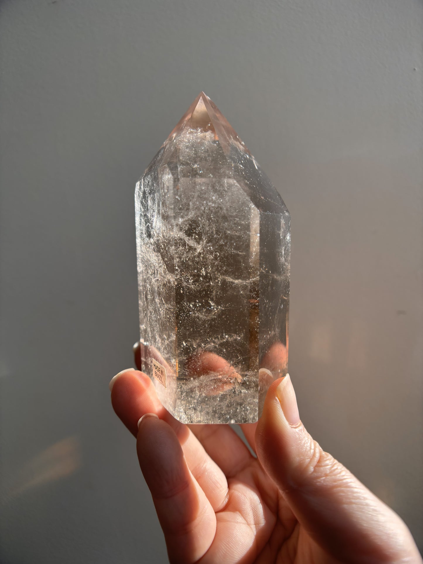Wounded Tocantins Smoky Quartz Tower 388g