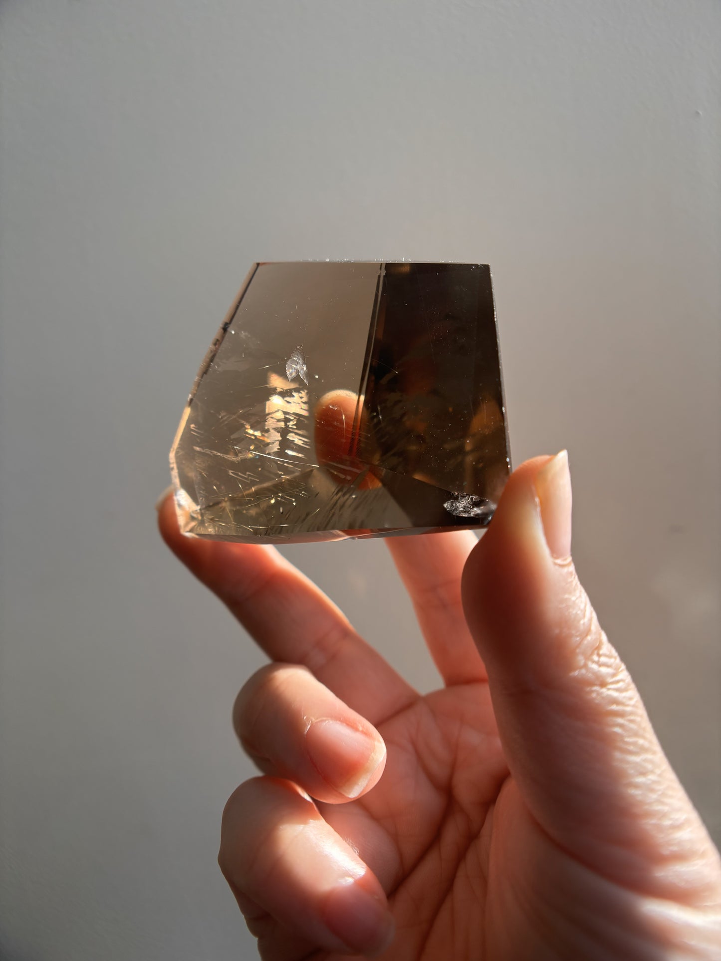 Brazilian Bahia Smoky Quartz Freeform 97g