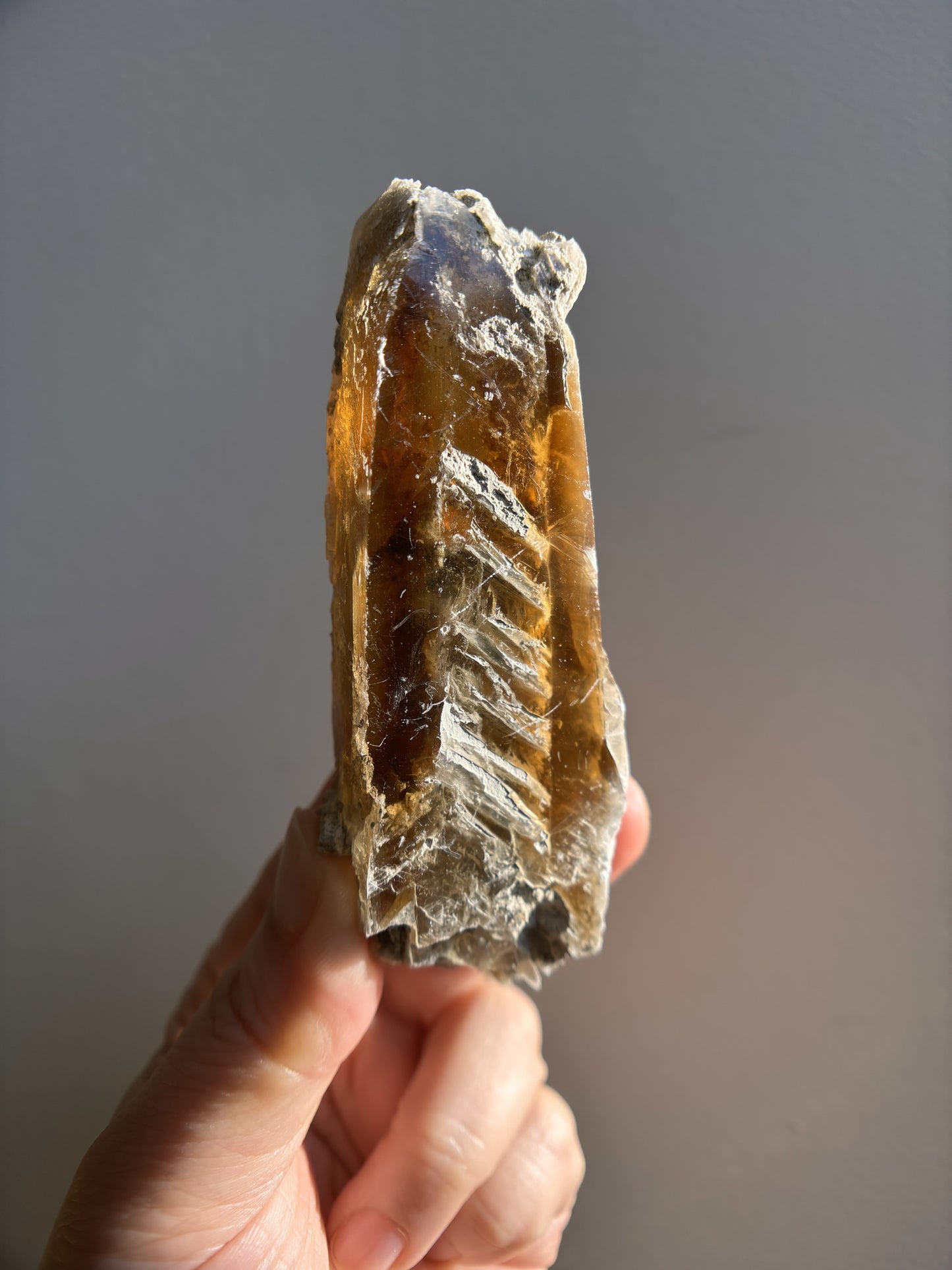 Spanish Golden Honey Selenite 84g