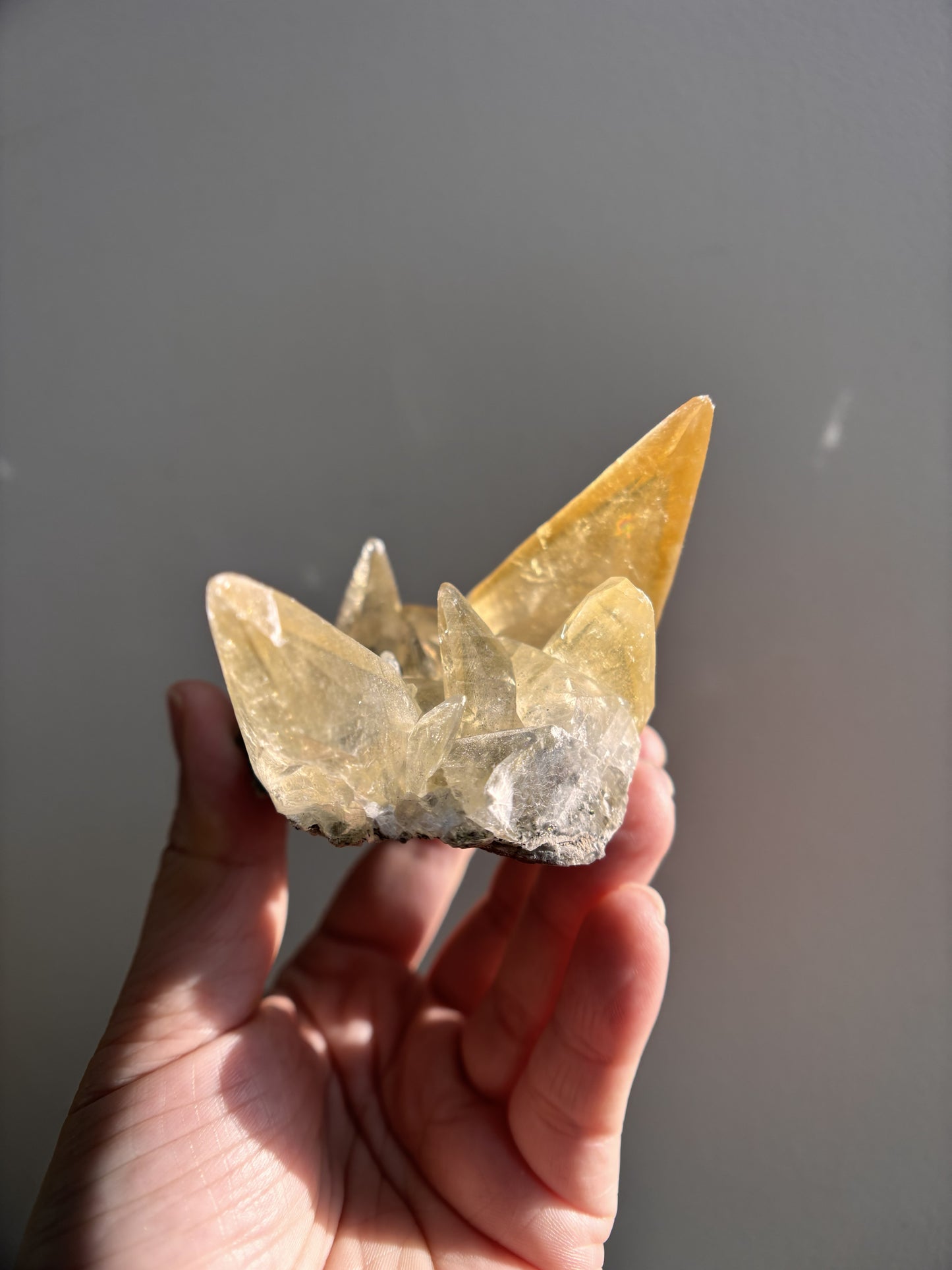 Sweetwater Mine Honey Phantom Calcite