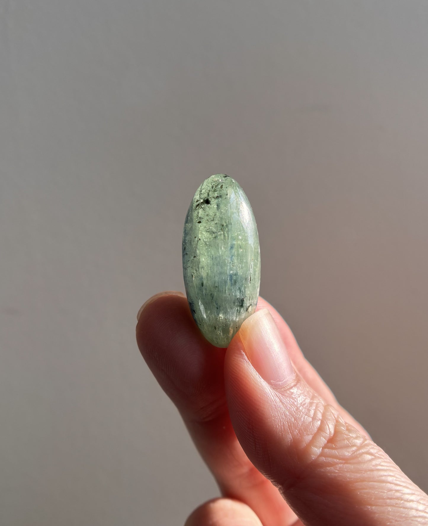High-Grade Tanzanian Green Kyanite 12.8g