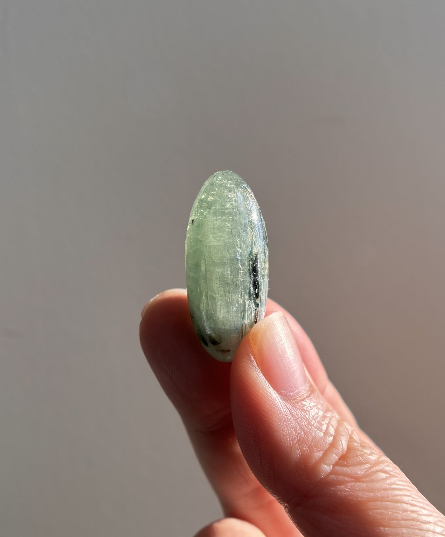 High-Grade Tanzanian Green Kyanite 12.8g