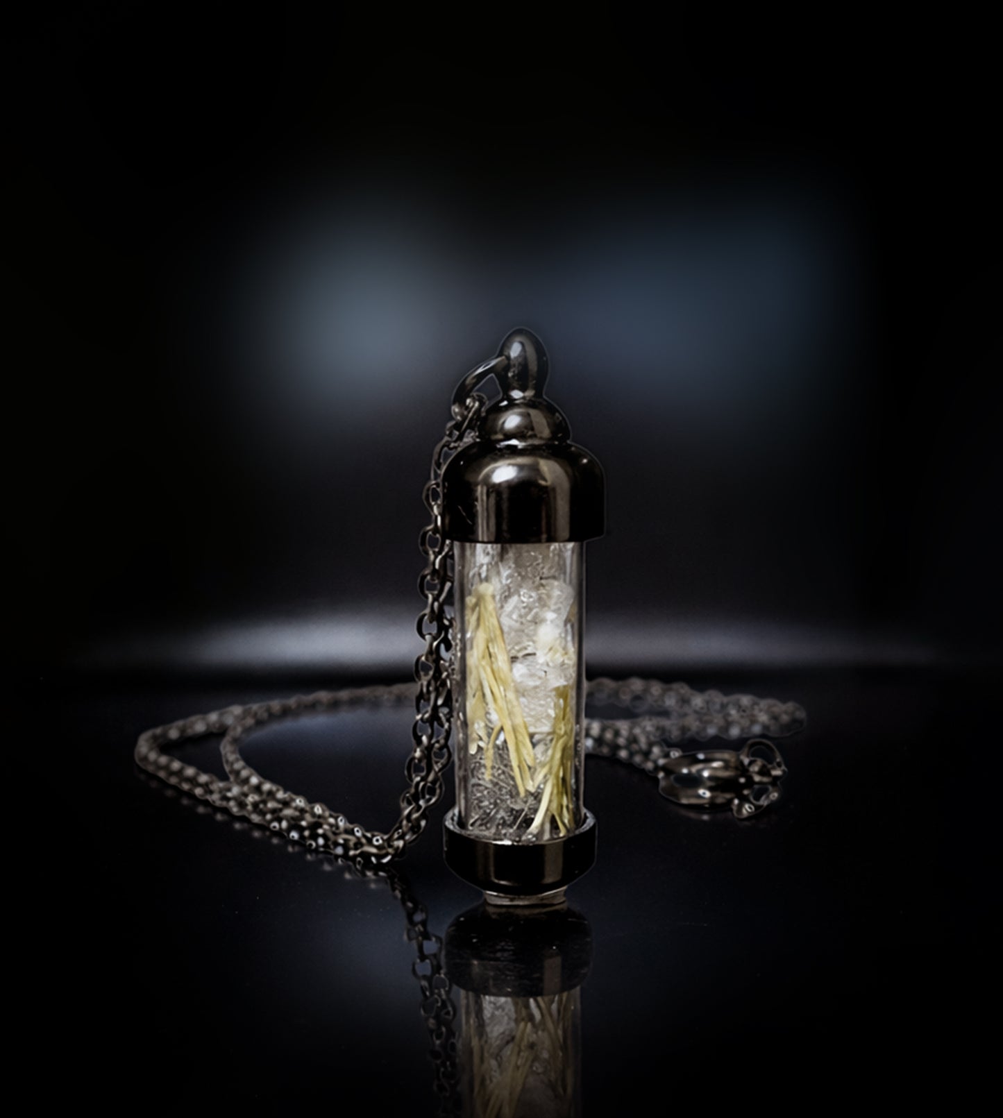 Truth and Protection Vial Necklace