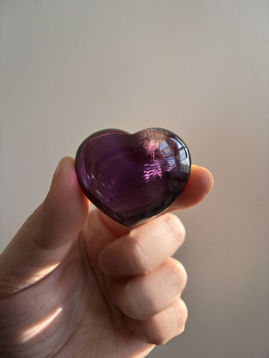 Uruguayan Amethyst Heart 35g