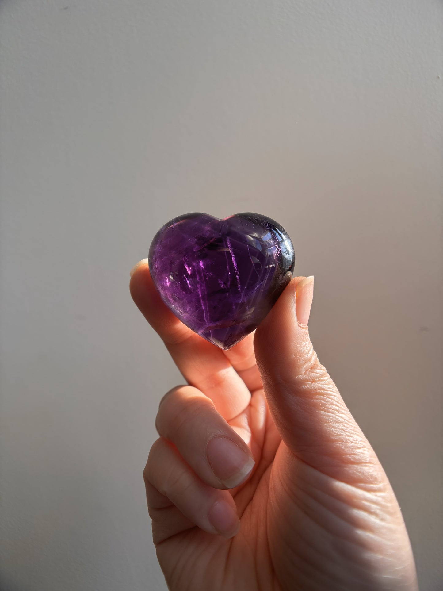Uruguayan Amethyst Heart 50g