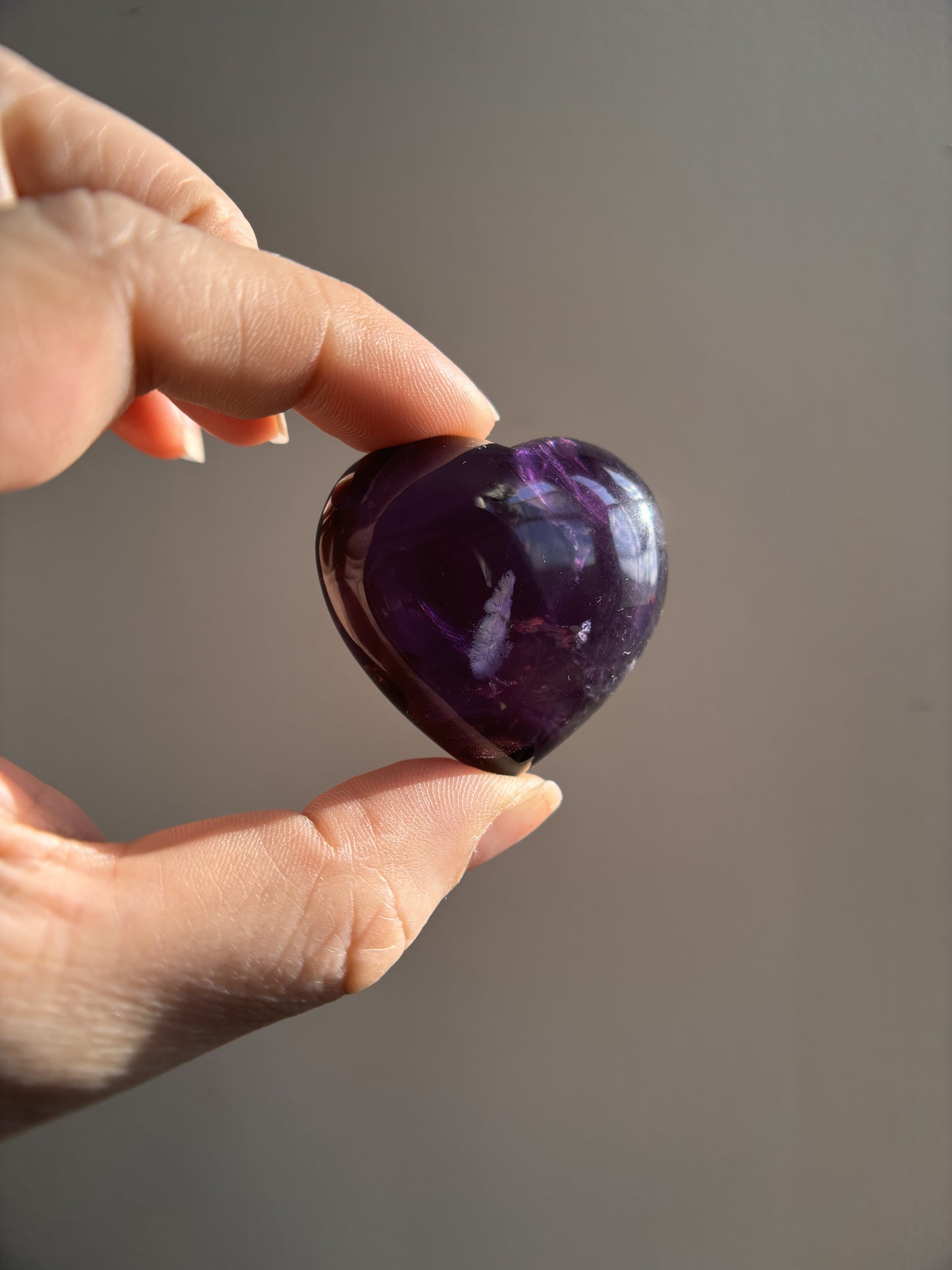 Uruguayan Amethyst Heart 50g