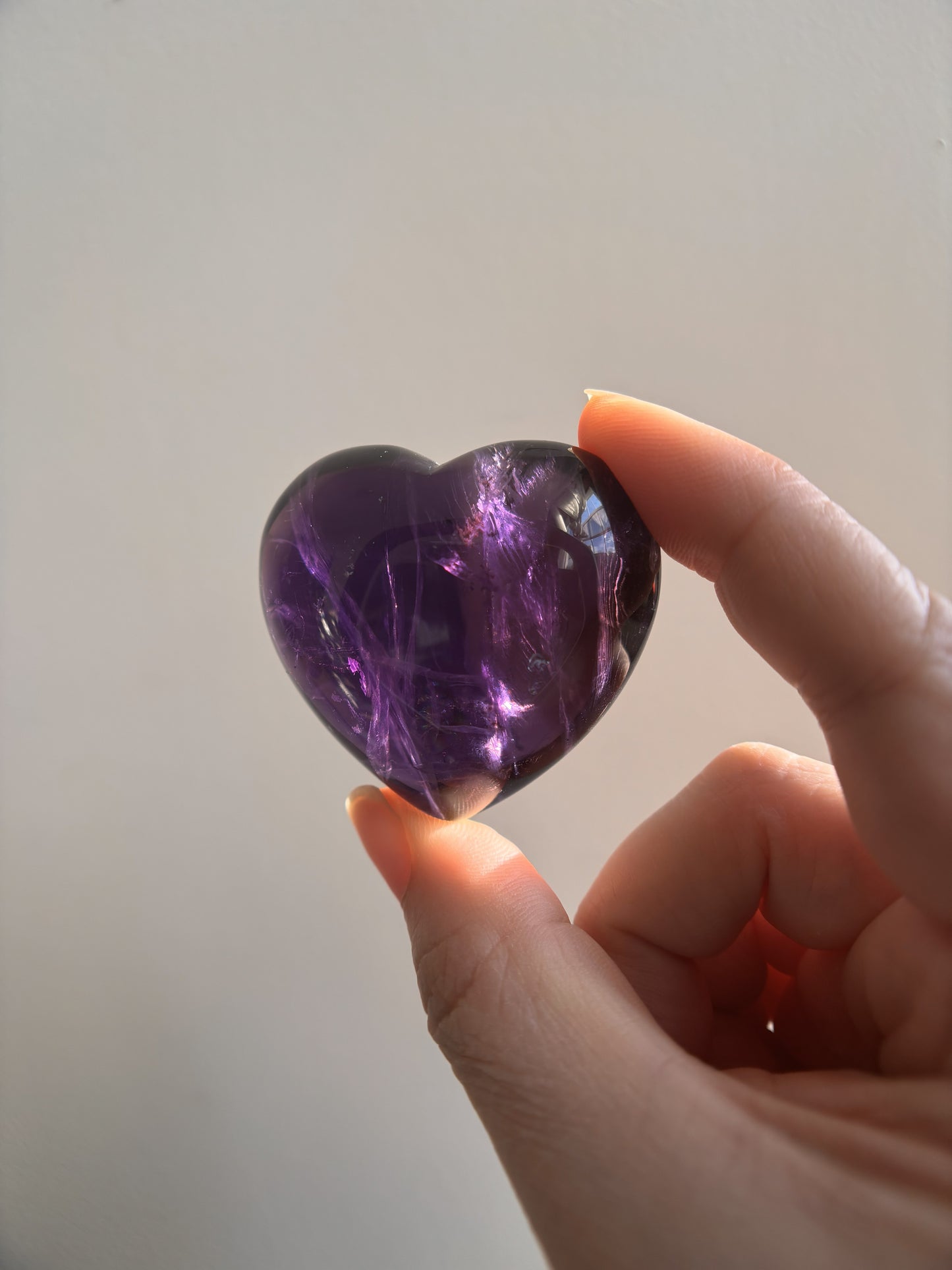 Uruguayan Amethyst Heart 70g