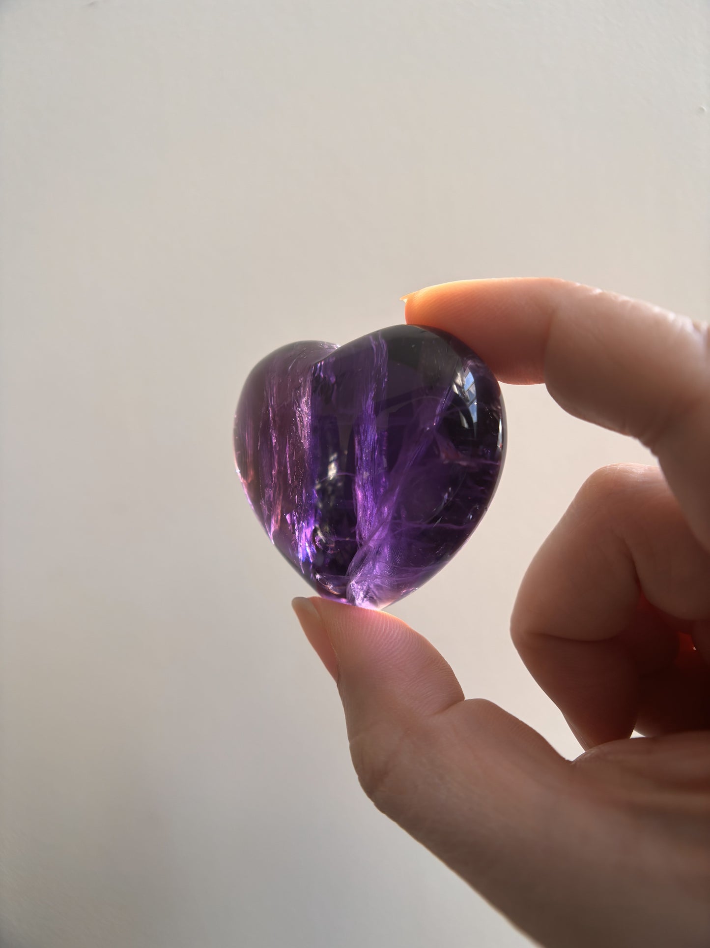 Uruguayan Amethyst Heart 70g