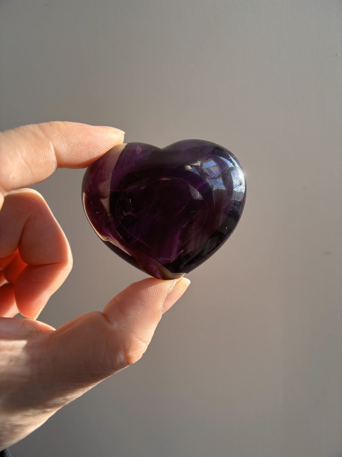 Uruguayan Amethyst Heart 90g